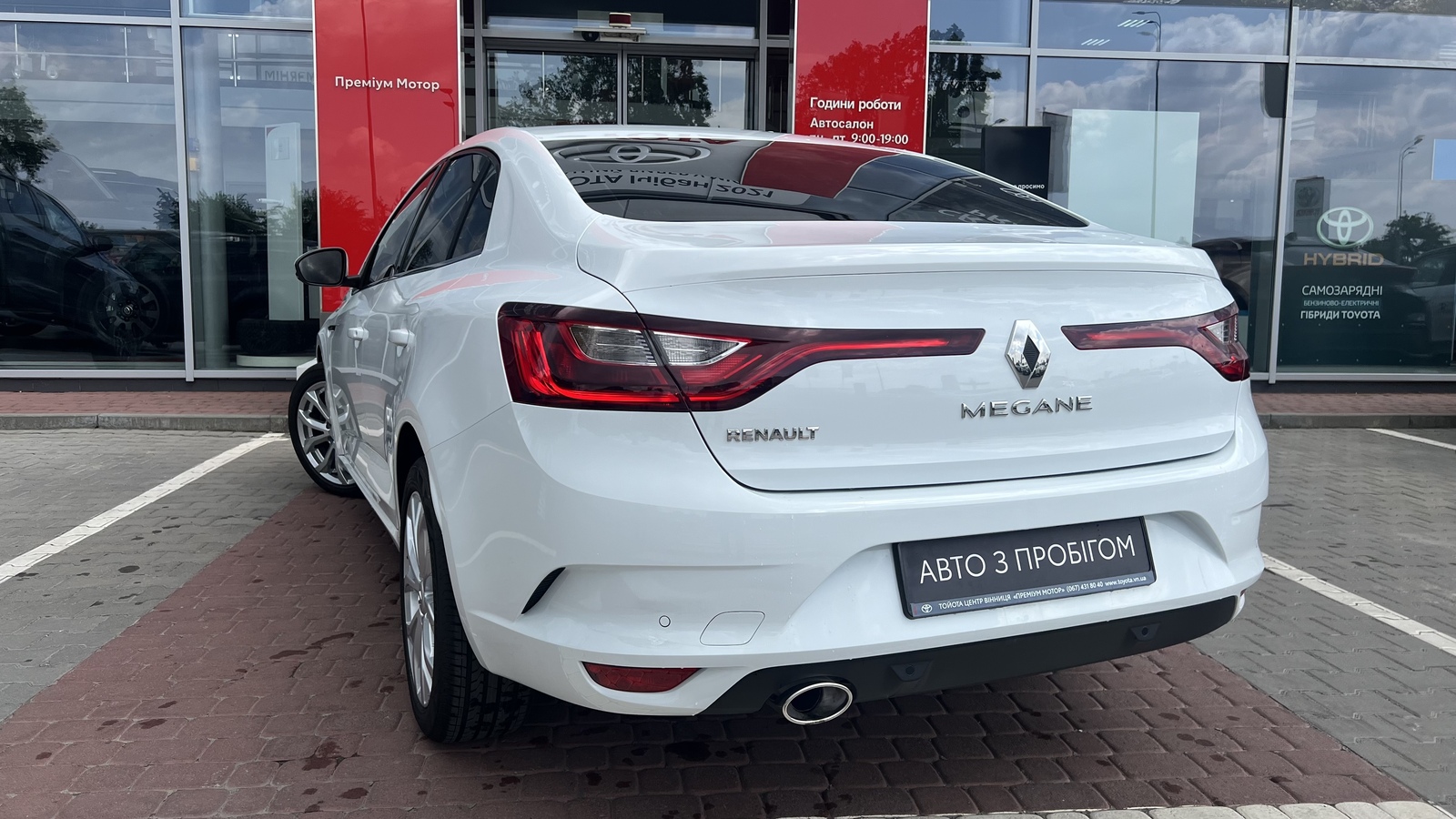 Інші авто RENAULT MEGANE 2019 року з пробігом 107854 км, Седан, Тойота Центр Вінниця "Преміум Мотор", м.Вінниця - 640000 ГРН | Фото № 2