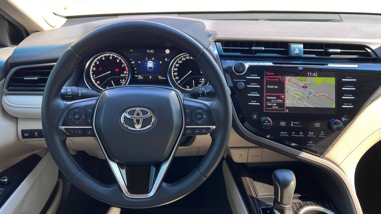 Toyota CAMRY 2019 року з пробігом 25626 км, Седан, Тойота Центр Хмельницький "Гранд Мотор", м.Хмельницький - 1218000 ГРН | Фото № 9