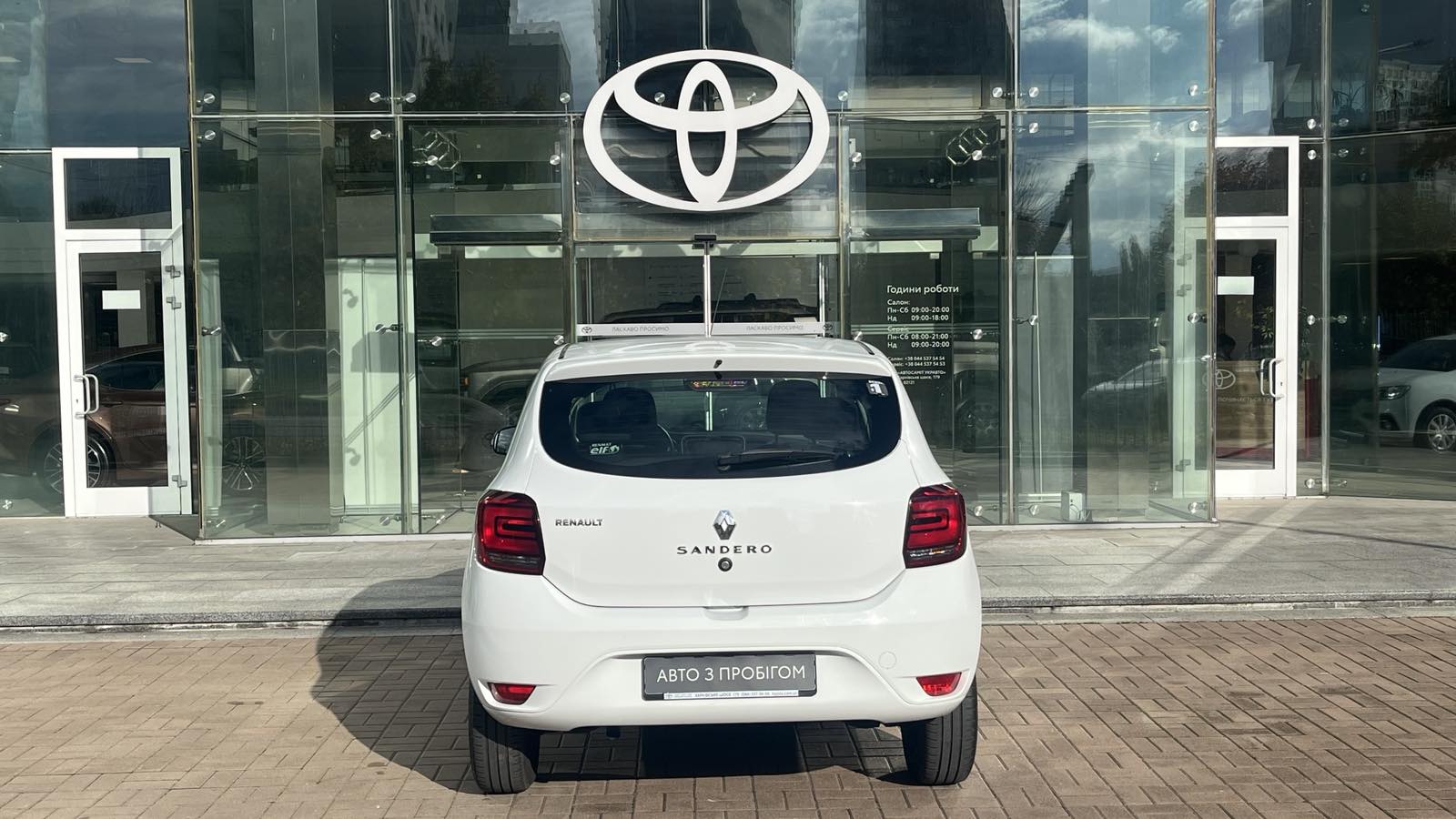 Інші авто RENAULT SANDERO 2019 року, Хетчбек, Тойота Центр Київ "Автосаміт Укравто", м.Київ | Фото № 4 Інші авто RENAULT SANDERO 2019 року з пробігом 80426 км, Хетчбек, Тойота Центр Київ "Автосаміт Укравто", м.Київ - 350345 ГРН | Фото № 4