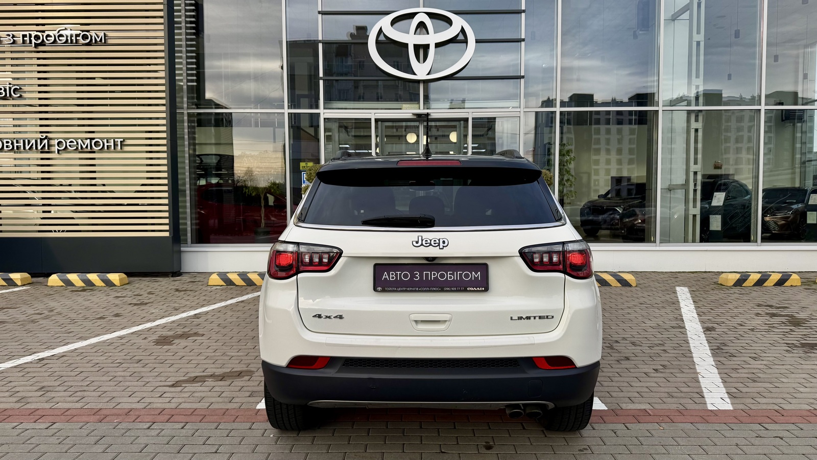 Інші авто JEEP COMPASS 2019 року, Універсал, Тойота Центр Чернігів "Соллі-Плюс", м.Чернігів | Фото № 4 Інші авто JEEP COMPASS 2019 року з пробігом 107760 км, Універсал, Тойота Центр Чернігів "Соллі-Плюс", м.Чернігів - 745000 ГРН | Фото № 4