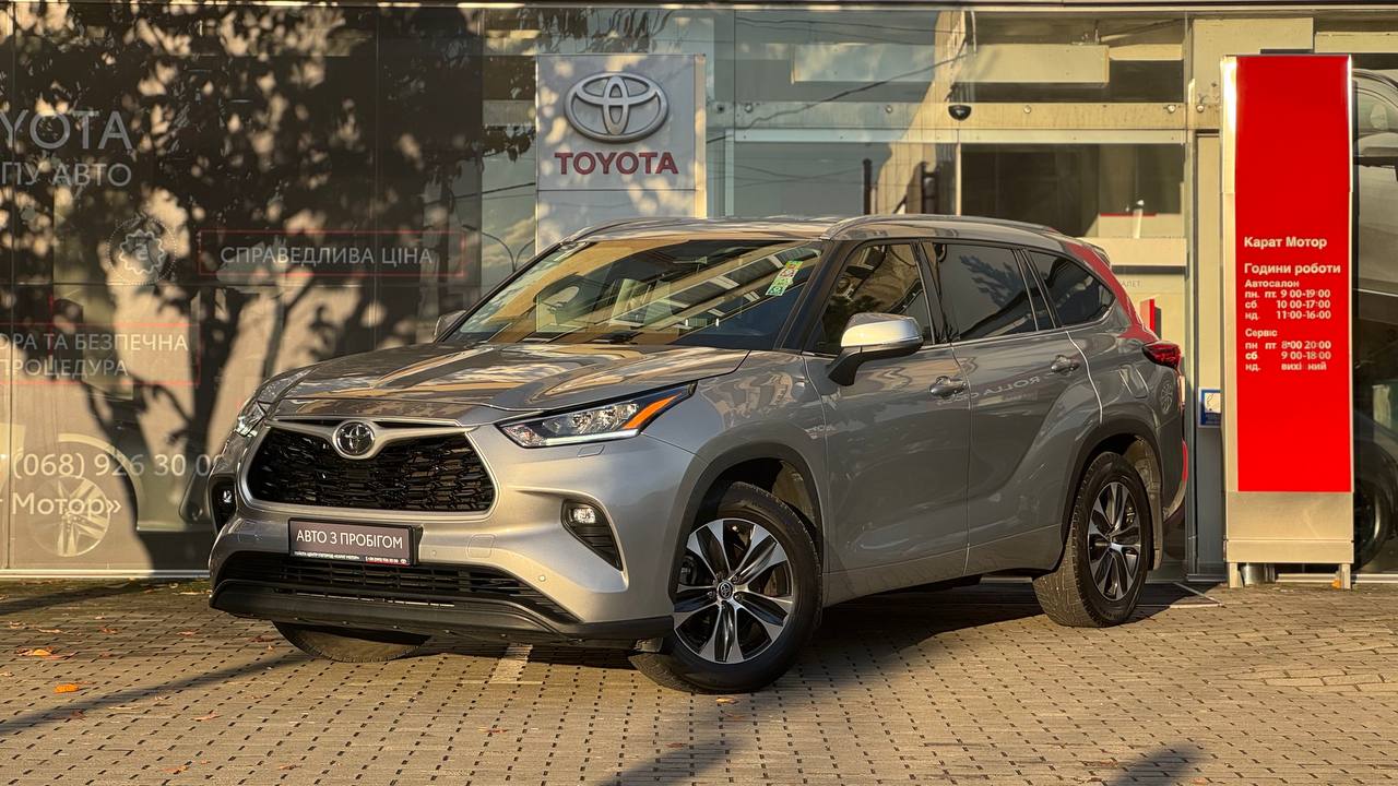 Toyota HIGHLANDER 2020 року, Універсал, Тойота Центр Ужгород "Карат Мотор", м.Ужгород | Фото № 1 Toyota HIGHLANDER 2020 року з пробігом 90513 км, Універсал, Тойота Центр Ужгород "Карат Мотор", м.Ужгород - 1435000 ГРН | Фото № 1