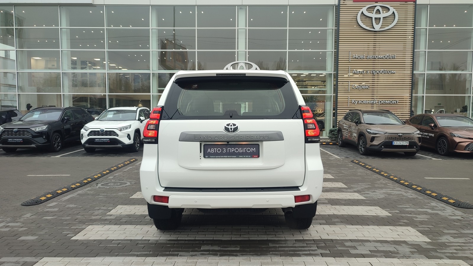 Toyota LAND CRUISER PRADO 2021 року, Універсал, Тойота Центр Київ "ВіДі Автострада", м.Київ | Фото № 4 Toyota LAND CRUISER PRADO 2021 року з пробігом 93976 км, Універсал, Тойота Центр Київ "ВіДі Автострада", м.Київ - 1820000 ГРН | Фото № 4