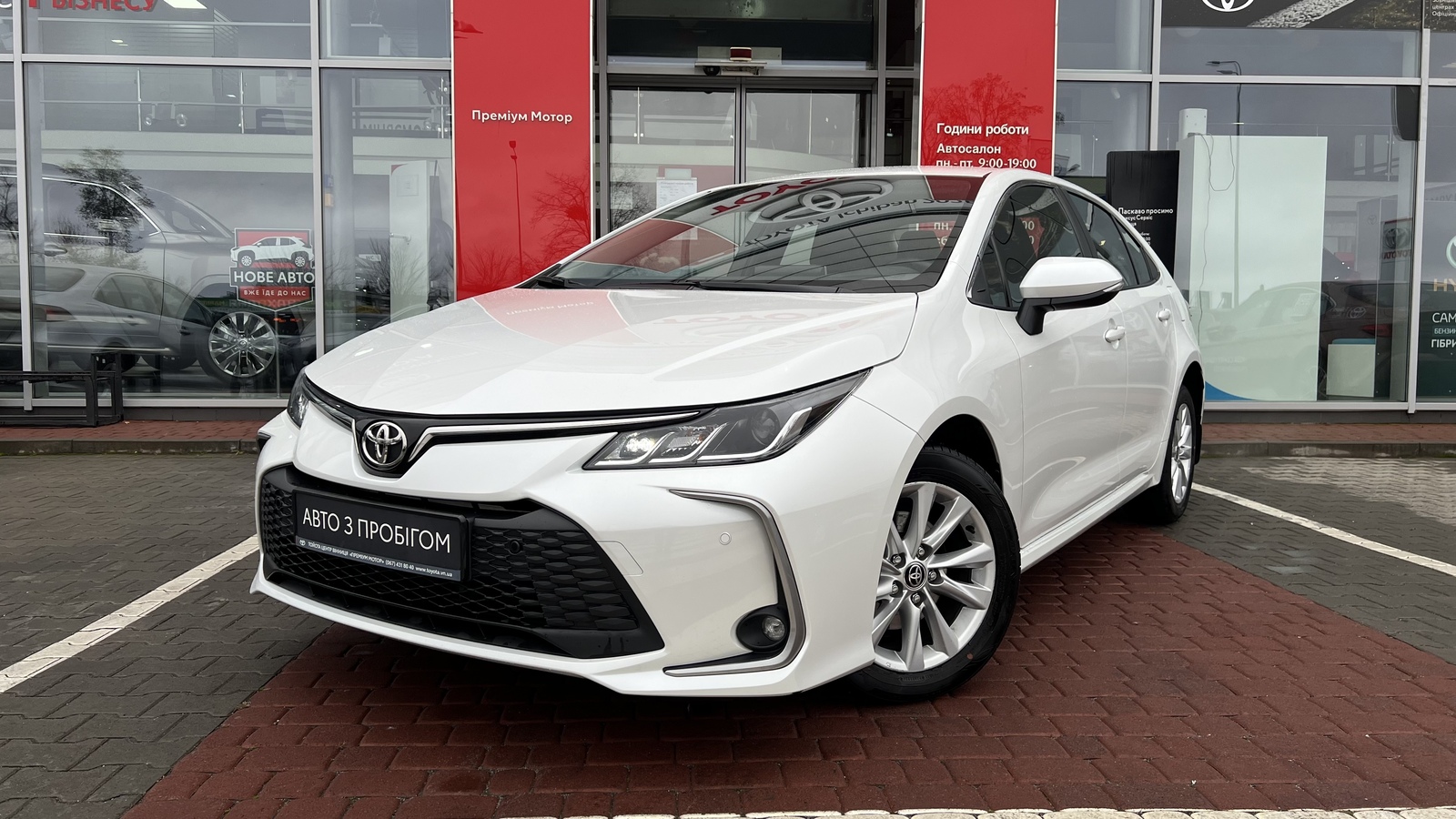 Toyota COROLLA 2024 року, Седан, Тойота Центр Вінниця "Преміум Мотор", м.Вінниця | Фото № 1 Toyota COROLLA 2024 року з пробігом 7890 км, Седан, Тойота Центр Вінниця "Преміум Мотор", м.Вінниця - 1100000 ГРН | Фото № 1