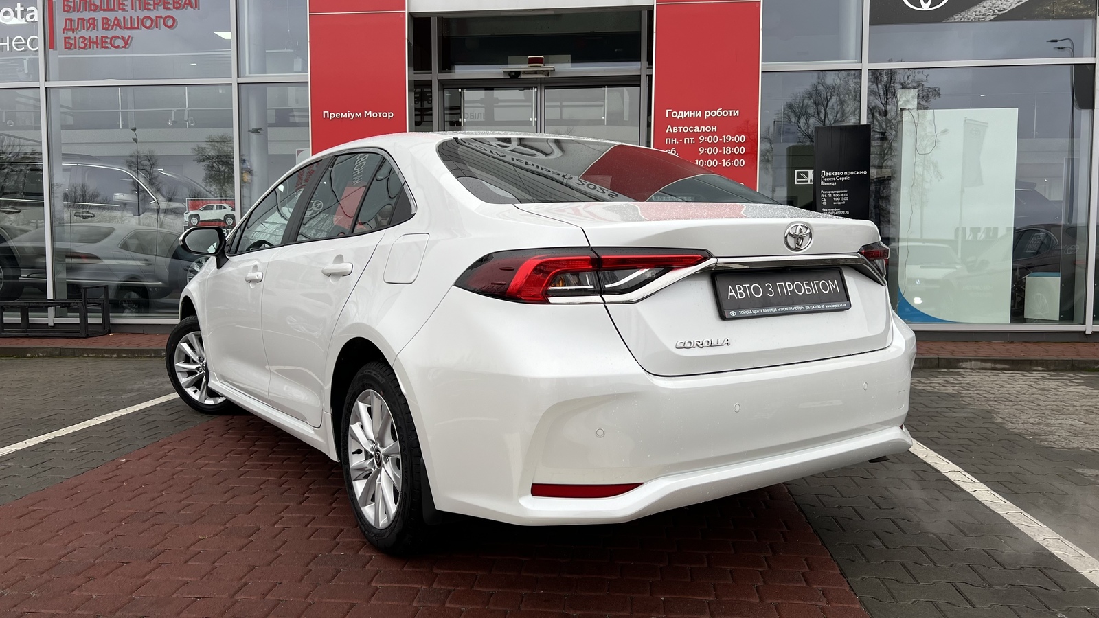 Toyota COROLLA 2024 року, Седан, Тойота Центр Вінниця "Преміум Мотор", м.Вінниця | Фото № 2 Toyota COROLLA 2024 року з пробігом 7890 км, Седан, Тойота Центр Вінниця "Преміум Мотор", м.Вінниця - 1100000 ГРН | Фото № 2