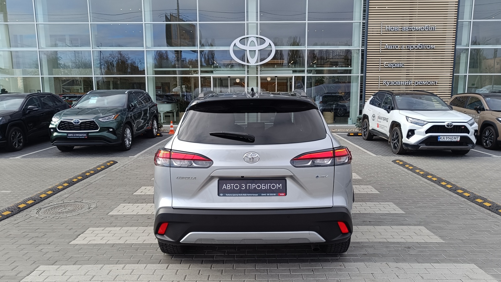 Toyota COROLLA CROSS 2024 року, Універсал, Тойота Центр Київ "ВіДі Автострада", м.Київ | Фото № 4 Toyota COROLLA CROSS 2024 року з пробігом 16325 км, Універсал, Тойота Центр Київ "ВіДі Автострада", м.Київ - 1669000 ГРН | Фото № 4