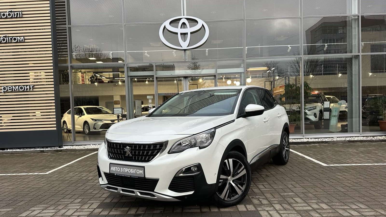 Інші авто PEUGEOT 3008 2017 року, Універсал, Тойота Центр Луцьк "Автоконцепт", м.Луцьк | Фото № 1 Інші авто PEUGEOT 3008 2017 року з пробігом 240000 км, Універсал, Тойота Центр Луцьк "Автоконцепт", м.Луцьк - 685000 ГРН | Фото № 1