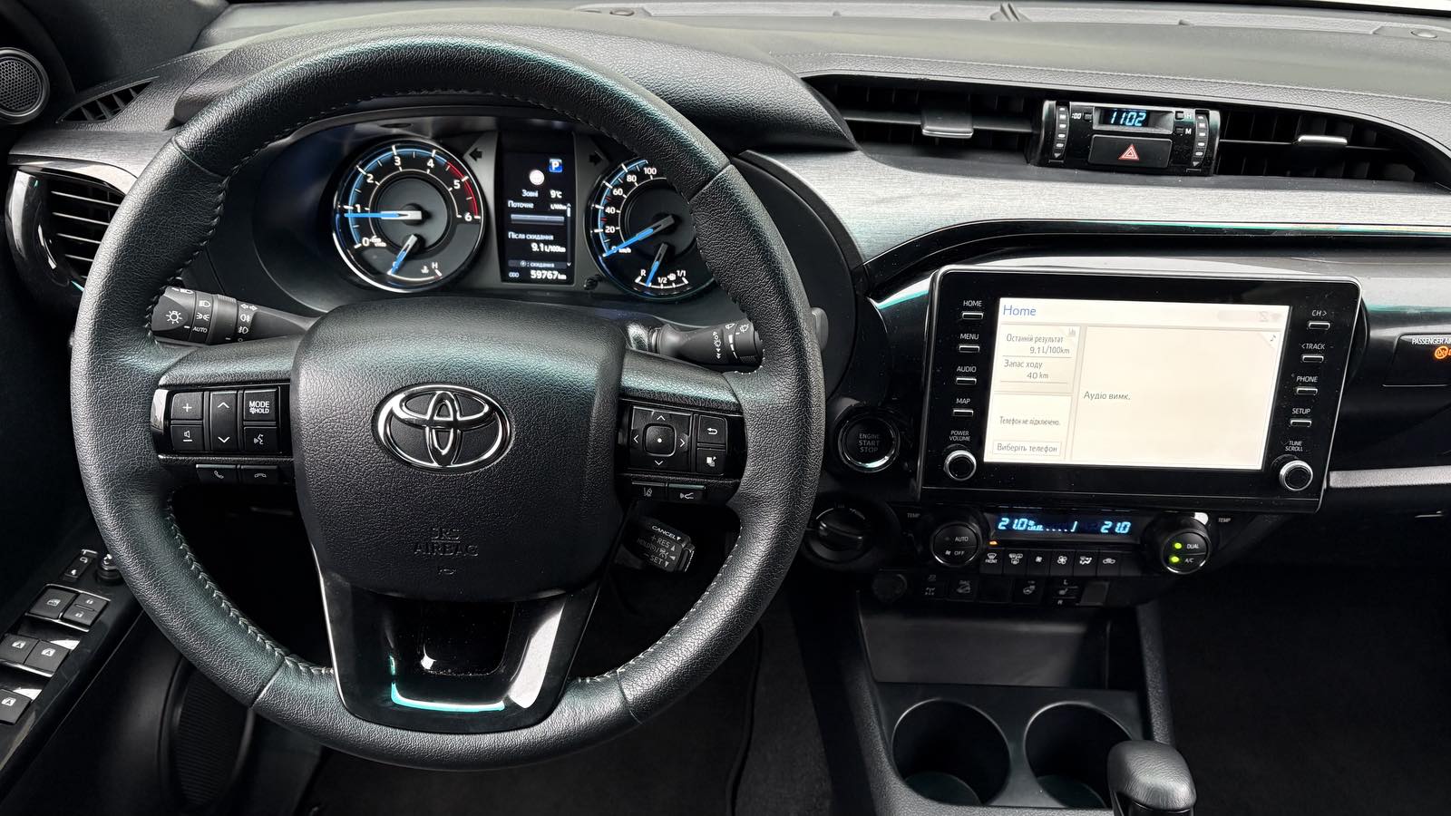 Toyota HILUX 2022 року, Пікап, Тойота Центр Київ "Автосаміт Укравто", м.Київ | Фото № 9 Toyota HILUX 2022 року з пробігом 59758 км, Пікап, Тойота Центр Київ "Автосаміт Укравто", м.Київ - 1985500 ГРН | Фото № 9