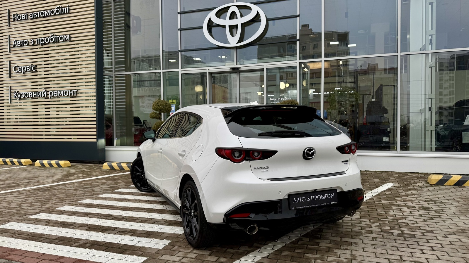 Інші авто MAZDA 3 2024 року, Хетчбек, Тойота Центр Чернігів "Соллі-Плюс", м.Чернігів | Фото № 2 Інші авто MAZDA 3 2024 року з пробігом 5465 км, Хетчбек, Тойота Центр Чернігів "Соллі-Плюс", м.Чернігів - 1081000 ГРН | Фото № 2