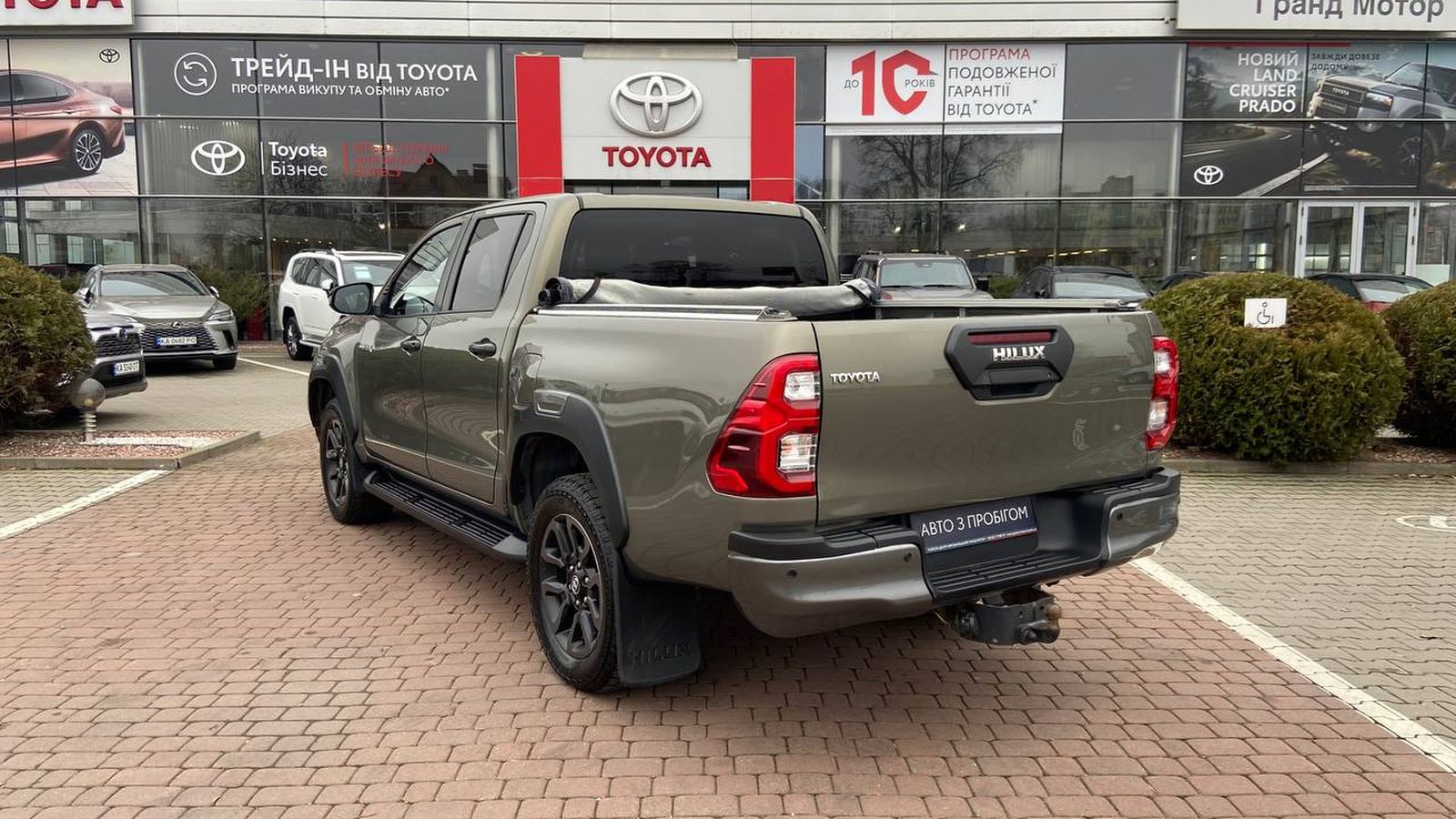 Toyota HILUX 2020 року, Пікап, Тойота Центр Хмельницький "Гранд Мотор", м.Хмельницький | Фото № 2 Toyota HILUX 2020 року з пробігом 186289 км, Пікап, Тойота Центр Хмельницький "Гранд Мотор", м.Хмельницький - 1500000 ГРН | Фото № 2