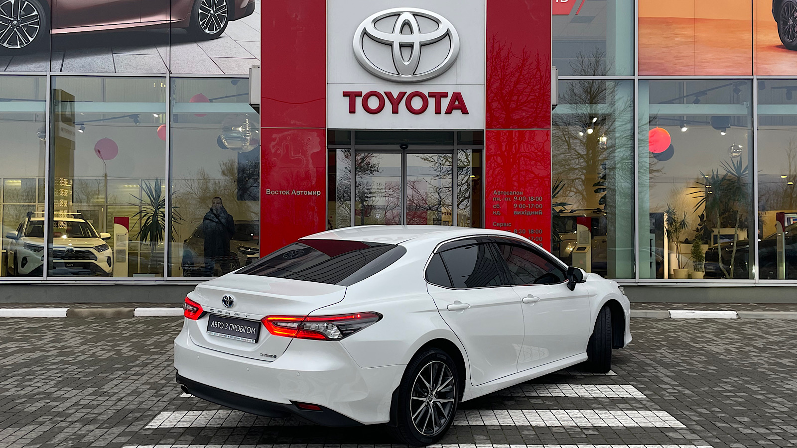 Toyota CAMRY 2021 року, Седан, Тойота Центр Запоріжжя "Восток Автомир", м.Запоріжжя | Фото № 18 Toyota CAMRY 2021 року з пробігом 95718 км, Седан, Тойота Центр Запоріжжя "Восток Автомир", м.Запоріжжя - 1358400 ГРН | Фото № 18