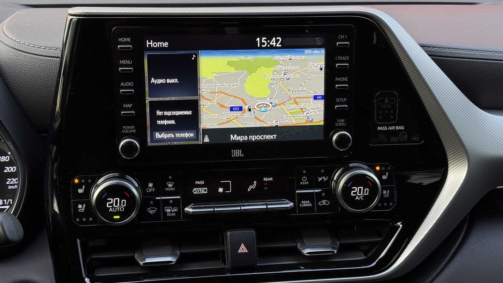 Toyota HIGHLANDER 2021 року з пробігом 147647 км, Універсал, Тойота Центр Кривий Ріг "Алмаз Сістем", м.Кривий Ріг - 1939500 ГРН | Фото № 15