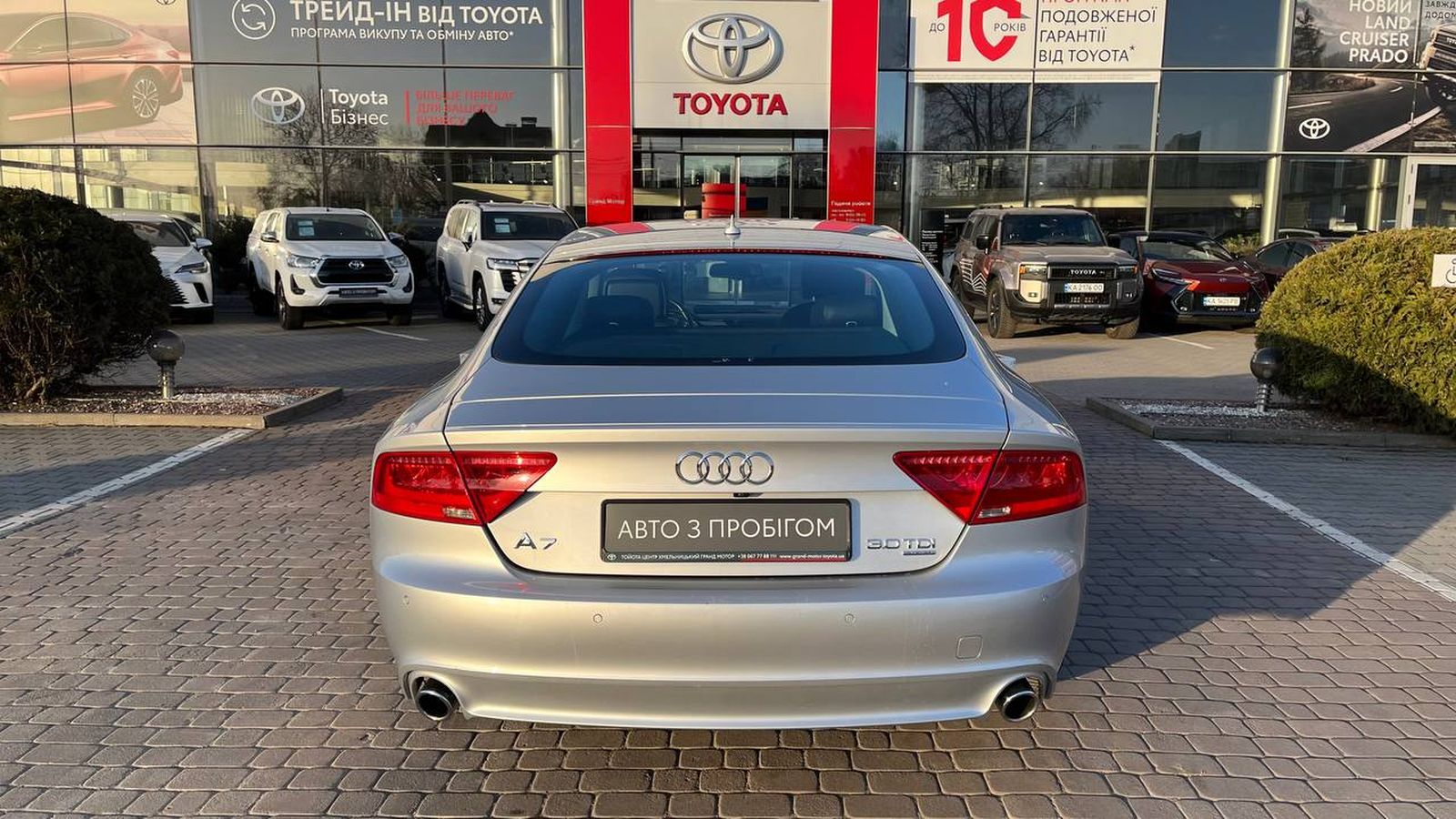 Інші авто AUDI A7 2014 року з пробігом 180955 км, Ліфтбек, Тойота Центр Хмельницький "Гранд Мотор", м.Хмельницький - 1014600 ГРН | Фото № 4