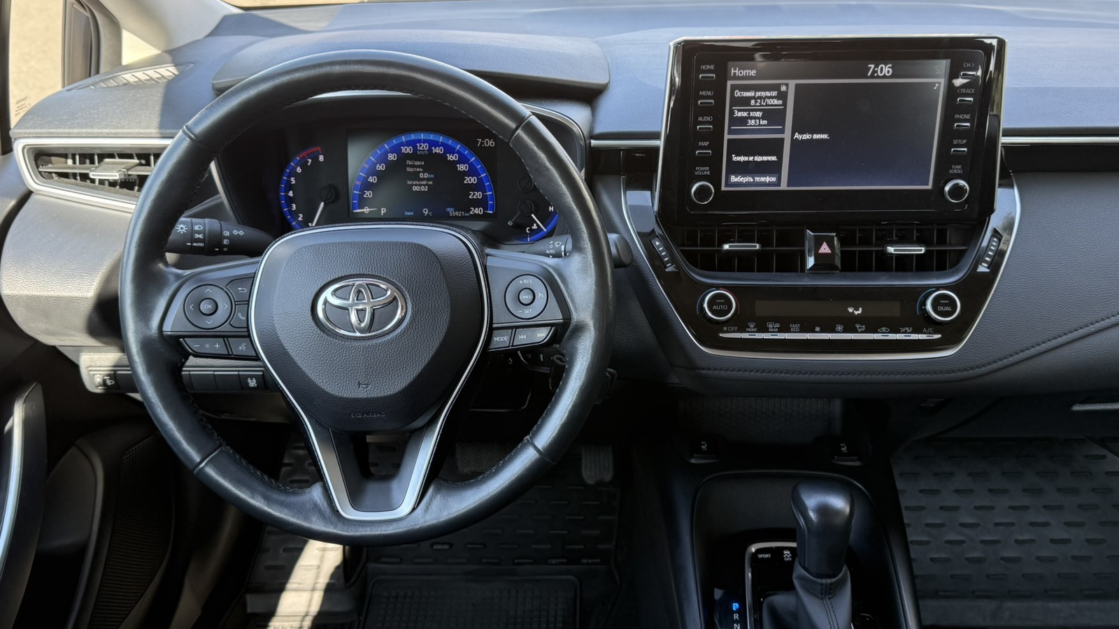 Toyota COROLLA 2021 року, Седан, Тойота Центр Київ "Автосаміт Укравто", м.Київ | Фото № 9 Toyota COROLLA 2021 року з пробігом 55864 км, Седан, Тойота Центр Київ "Автосаміт Укравто", м.Київ - 940000 ГРН | Фото № 9