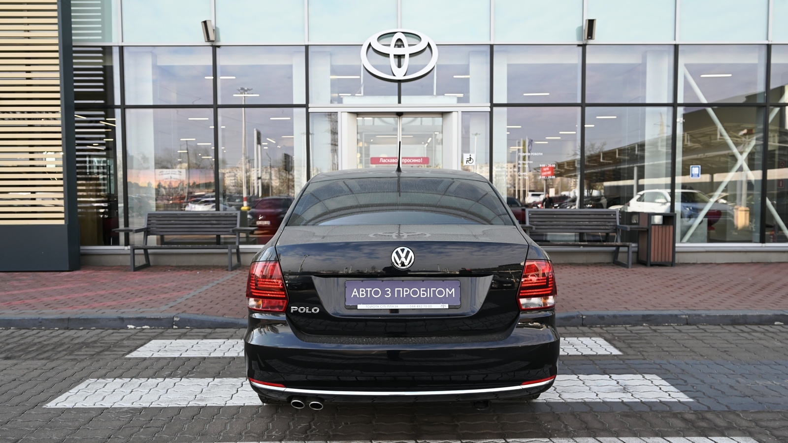 Інші авто VOLKSWAGEN POLO 2019 року з пробігом 80243 км, Седан, Тойота Центр Київ "Сіті Плаза", м.Київ - 473040 ГРН | Фото № 4