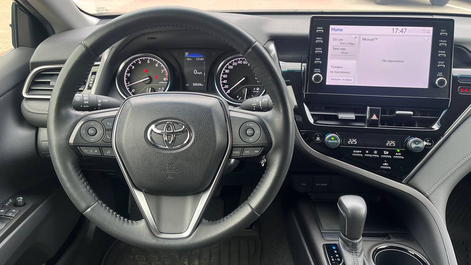 Toyota CAMRY 2023 року з пробігом 38937 км, Седан, Тойота Центр Хмельницький "Гранд Мотор", м.Хмельницький - 1257000 ГРН | Фото № 9