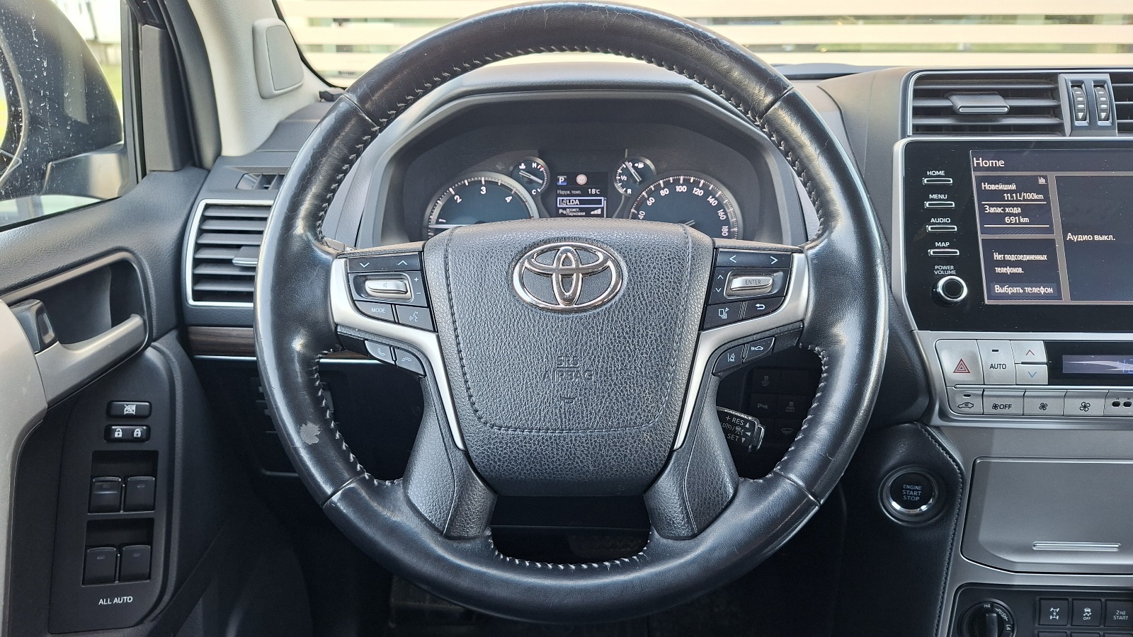 Toyota LAND CRUISER PRADO 2020 року, Універсал, Тойота Центр Ужгород "Карат Мотор", м.Ужгород | Фото № 13 Toyota LAND CRUISER PRADO 2020 року з пробігом 184514 км, Універсал, Тойота Центр Ужгород "Карат Мотор", м.Ужгород - 1783500 ГРН | Фото № 13