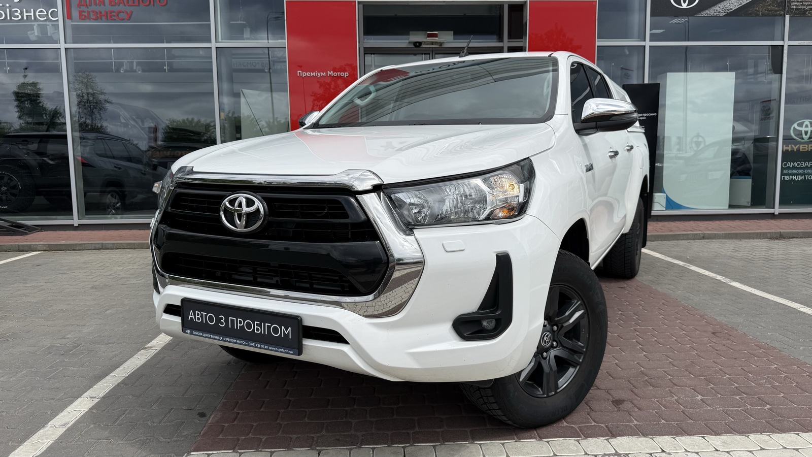Toyota HILUX 2023 року, Пікап, Тойота Центр Вінниця "Преміум Мотор", м.Вінниця | Фото № 1 Toyota HILUX 2023 року з пробігом 141996 км, Пікап, Тойота Центр Вінниця "Преміум Мотор", м.Вінниця - 1826000 ГРН | Фото № 1