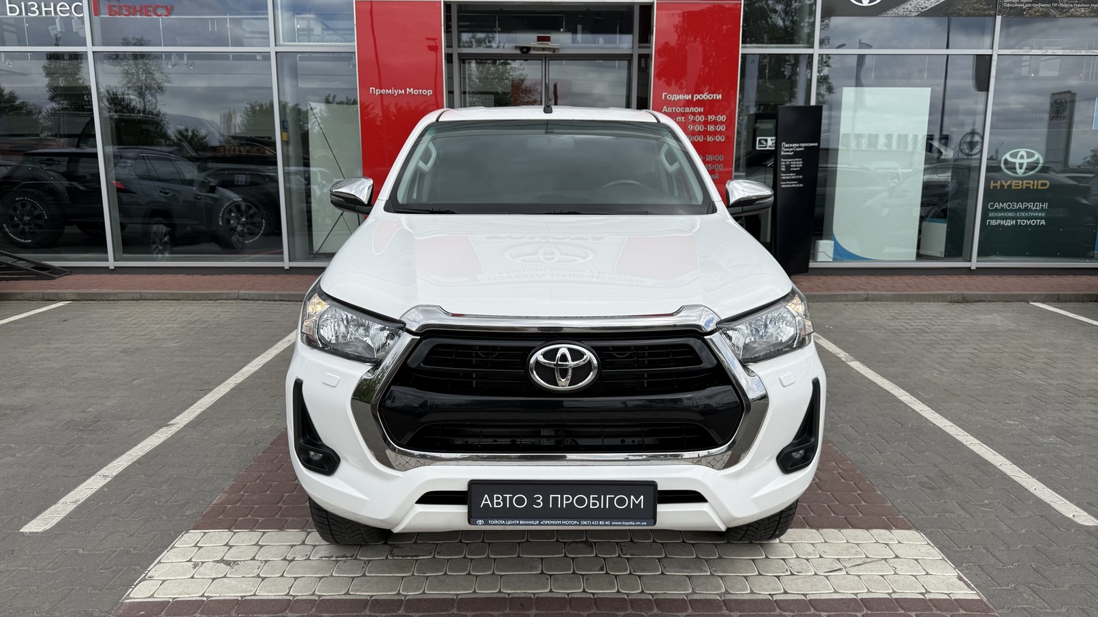 Toyota HILUX 2023 року, Пікап, Тойота Центр Вінниця "Преміум Мотор", м.Вінниця | Фото № 5 Toyota HILUX 2023 року з пробігом 141996 км, Пікап, Тойота Центр Вінниця "Преміум Мотор", м.Вінниця - 1826000 ГРН | Фото № 5