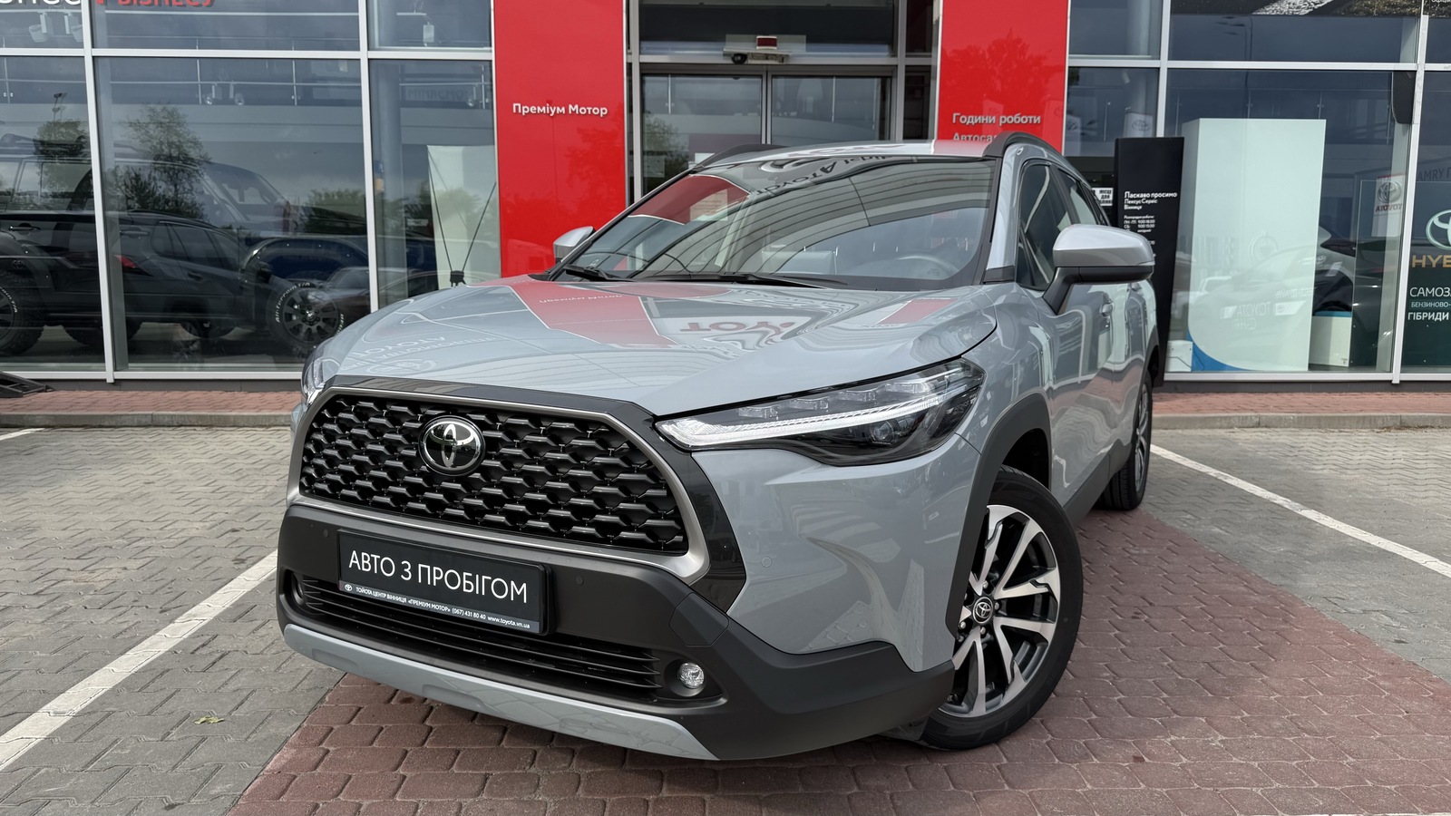 Toyota COROLLA CROSS 2024 року, Універсал, Тойота Центр Вінниця "Преміум Мотор", м.Вінниця | Фото № 1 Toyota COROLLA CROSS 2024 року з пробігом 24978 км, Універсал, Тойота Центр Вінниця "Преміум Мотор", м.Вінниця - 1600000 ГРН | Фото № 1