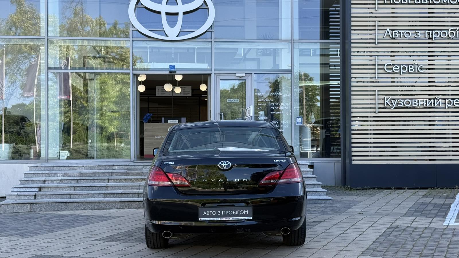 Toyota AVALON 2008 року, Седан, Тойота Центр Одеса "Інжпроект", м.Одеса | Фото № 4 Toyota AVALON 2008 року з пробігом 135500 км, Седан, Тойота Центр Одеса "Інжпроект", м.Одеса - 320000 ГРН | Фото № 4