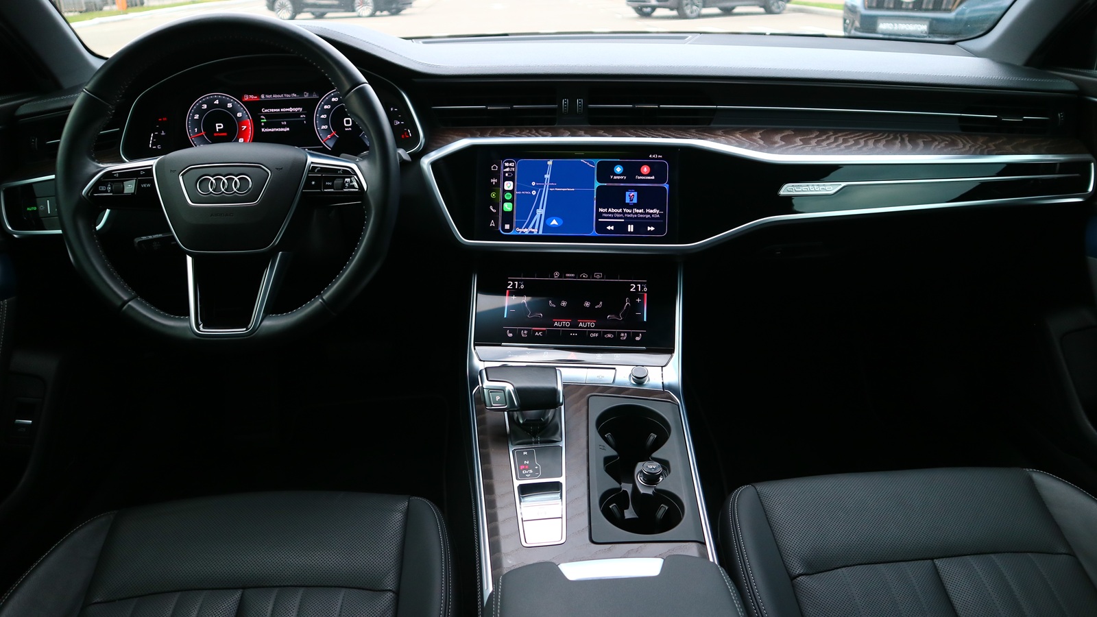 Інші авто AUDI A6 2020 року, Седан, Тойота Центр Київ "Автосаміт Укравто Столичне", м.Київ | Фото № 8 Інші авто AUDI A6 2020 року з пробігом 51670 км, Седан, Тойота Центр Київ "Автосаміт Укравто Столичне", м.Київ - 1823000 ГРН | Фото № 8
