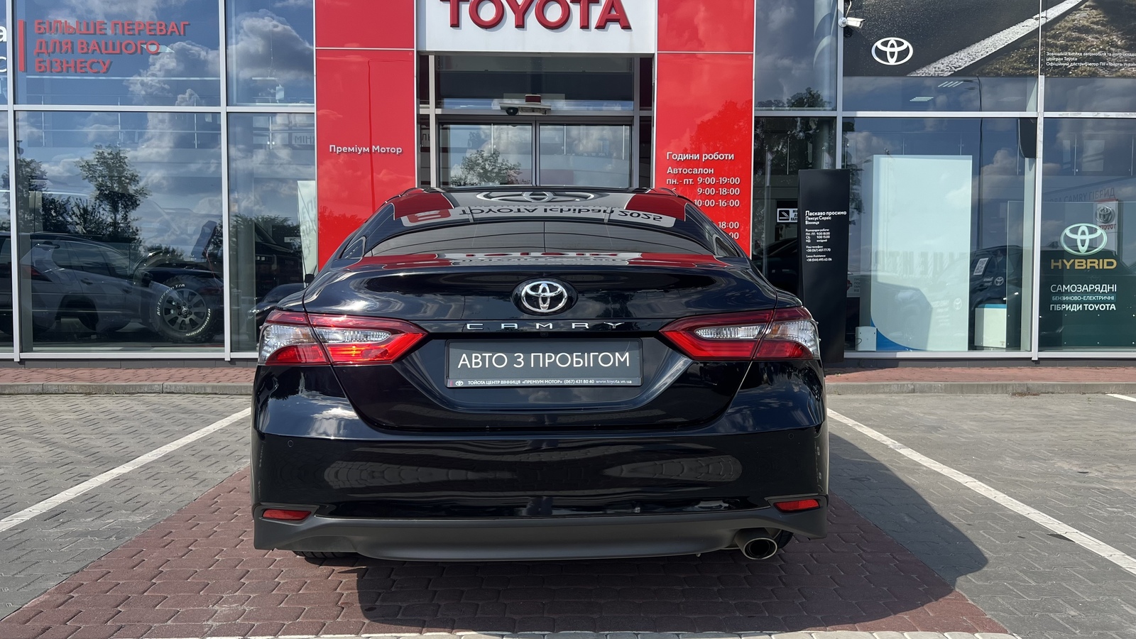Toyota CAMRY 2023 року, Седан, Тойота Центр Вінниця "Преміум Мотор", м.Вінниця | Фото № 4 Toyota CAMRY 2023 року з пробігом 57797 км, Седан, Тойота Центр Вінниця "Преміум Мотор", м.Вінниця - 1250000 ГРН | Фото № 4