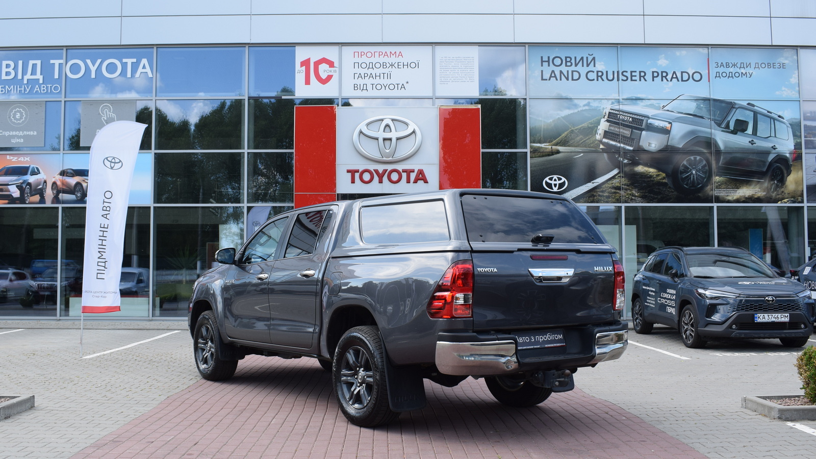 Toyota HILUX 2023 року з пробігом 161663 км, Універсал, Тойота Центр Житомир "Стар - Кар", м.Житомир - 1750500 ГРН | Фото № 2