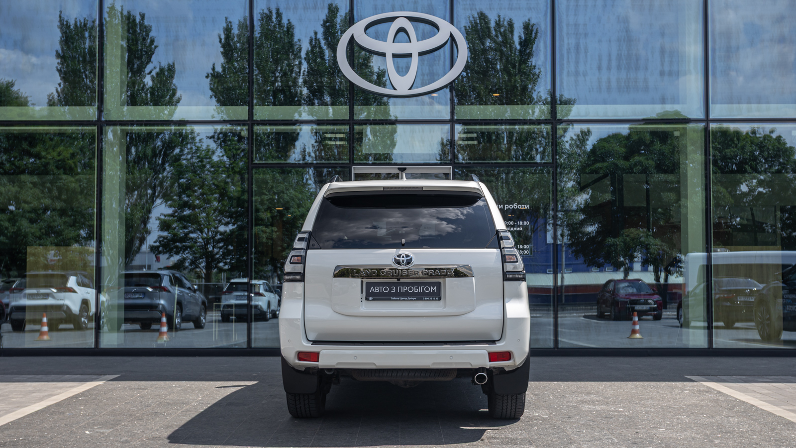 Toyota LAND CRUISER PRADO 2022 року, Універсал, Тойота Центр Дніпро "Алмаз Мотор" на Запорізькому шосе, м.Дніпро | Фото № 4 Toyota LAND CRUISER PRADO 2022 року з пробігом 10721 км, Універсал, Тойота Центр Дніпро "Алмаз Мотор" на Запорізькому шосе, м.Дніпро - 2475000 ГРН | Фото № 4