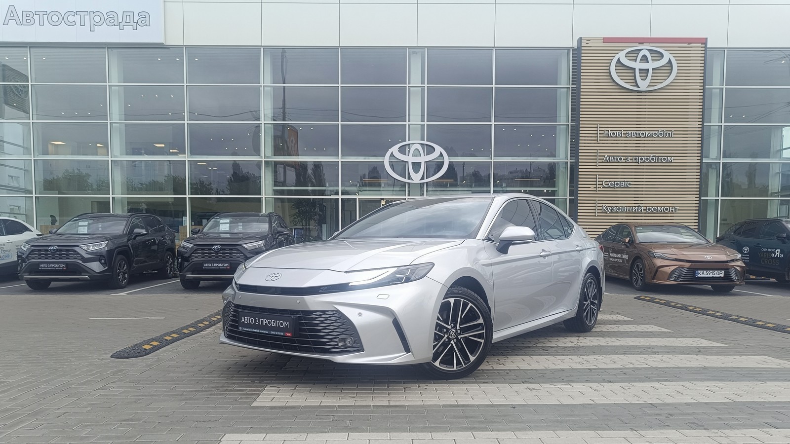 Toyota CAMRY 2025 року, Седан, Тойота Центр Київ "ВіДі Автострада", м.Київ | Фото № 1 Toyota CAMRY 2025 року з пробігом 35099 км, Седан, Тойота Центр Київ "ВіДі Автострада", м.Київ - 2140000 ГРН | Фото № 1