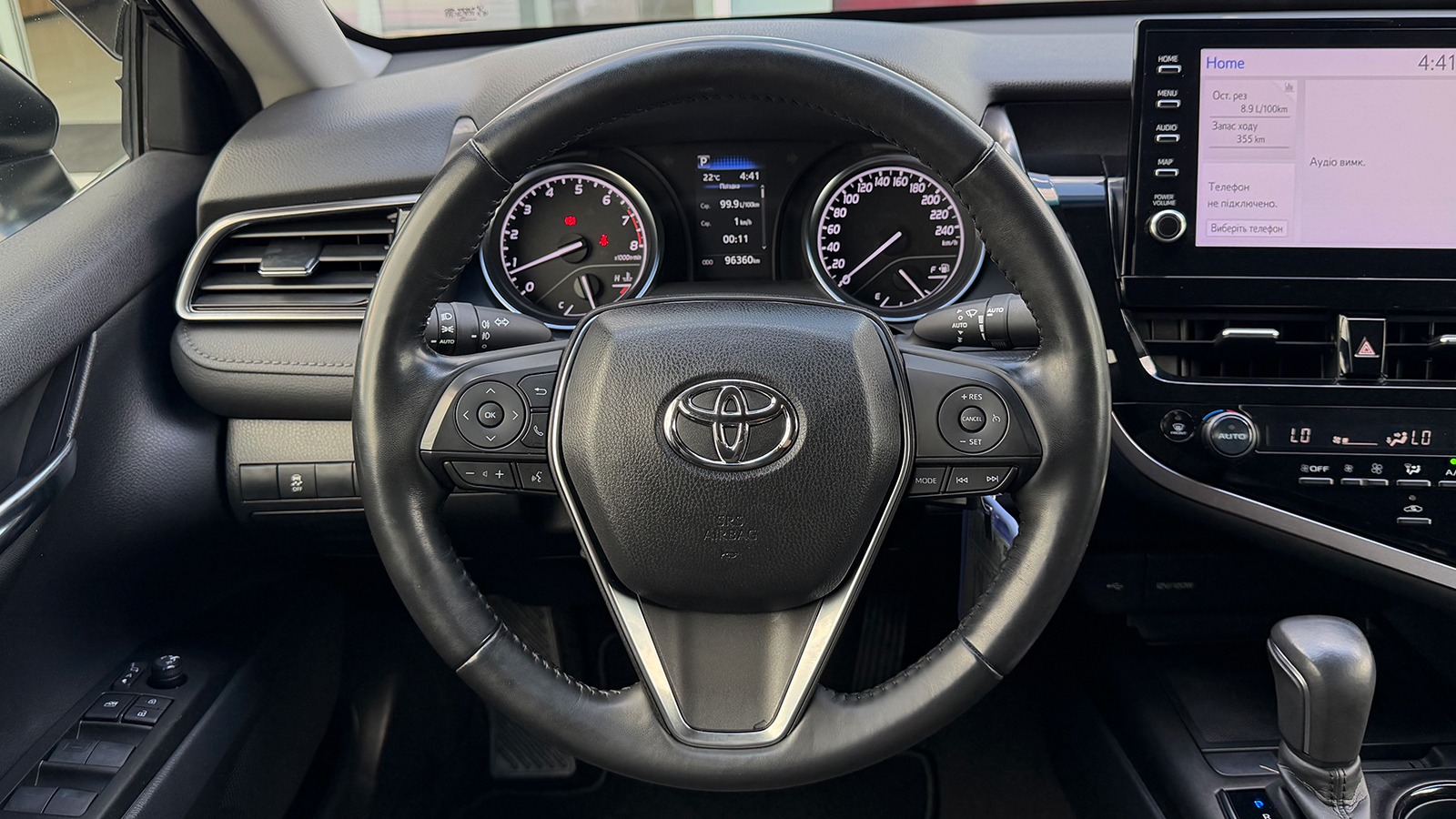 Toyota CAMRY 2023 року, Седан, Тойота Центр Рівне "Агат Авто", м.Рівне | Фото № 13 Toyota CAMRY 2023 року з пробігом 96360 км, Седан, Тойота Центр Рівне "Агат Авто", м.Рівне - 1216650 ГРН | Фото № 13