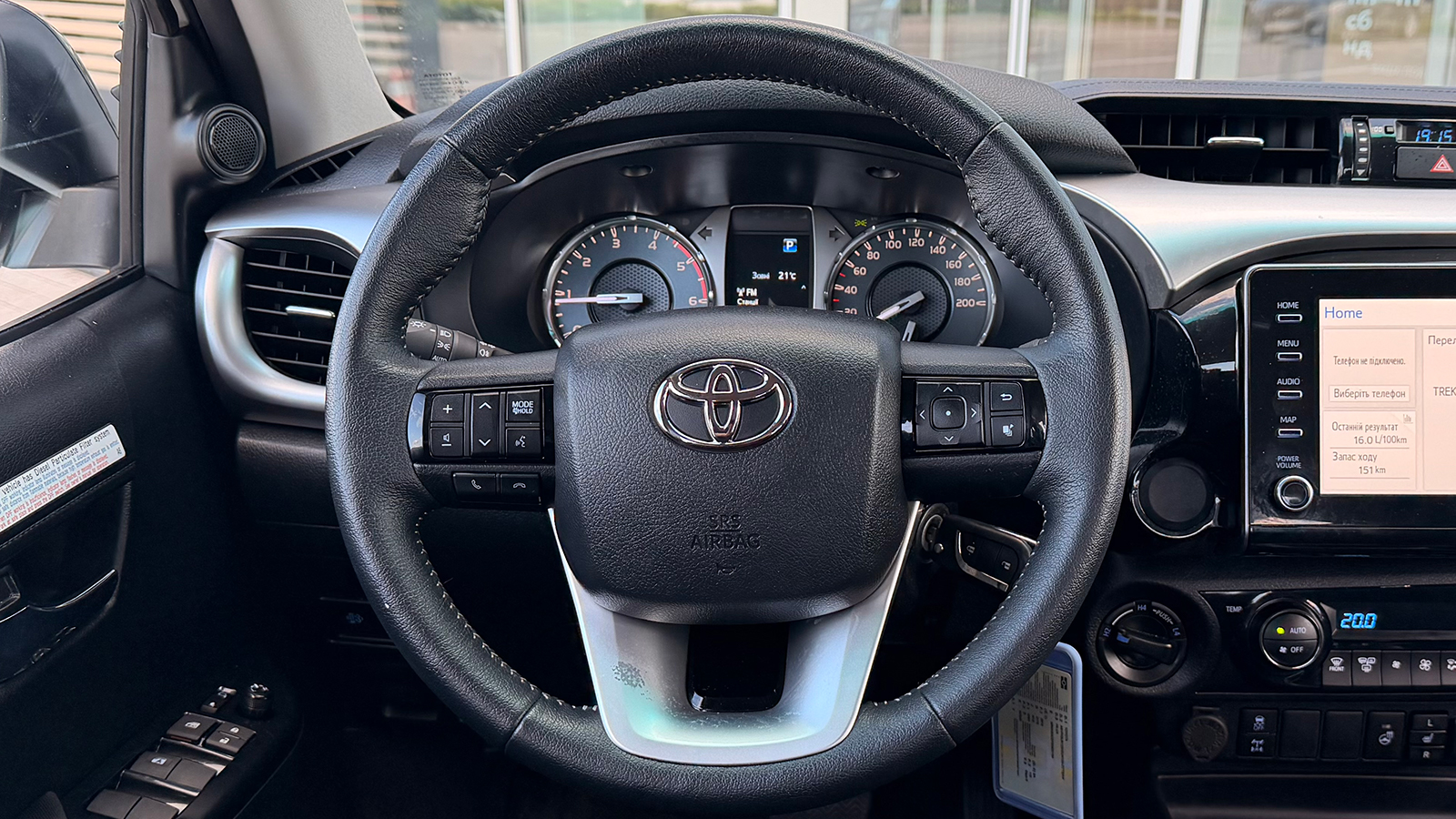 Toyota HILUX 2024 року, Пікап, Тойота Центр Рівне "Агат Авто", м.Рівне | Фото № 13 Toyota HILUX 2024 року з пробігом 32419 км, Пікап, Тойота Центр Рівне "Агат Авто", м.Рівне - 1840900 ГРН | Фото № 13