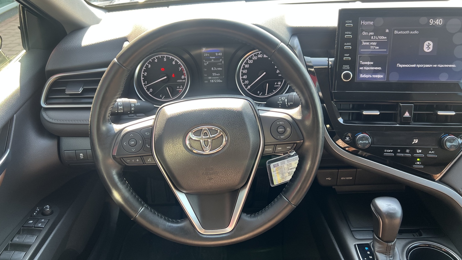 Toyota CAMRY 2023 року з пробігом 187230 км, Седан, Тойота Центр Вінниця "Преміум Мотор", м.Вінниця - 1100000 ГРН | Фото № 9