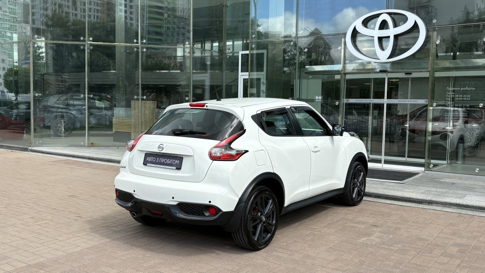 Інші авто NISSAN JUKE 2015 року, Універсал, Тойота Центр Київ "Автосаміт Укравто", м.Київ | Фото № 17 Інші авто NISSAN JUKE 2015 року з пробігом 82944 км, Універсал, Тойота Центр Київ "Автосаміт Укравто", м.Київ - 554000 ГРН | Фото № 17