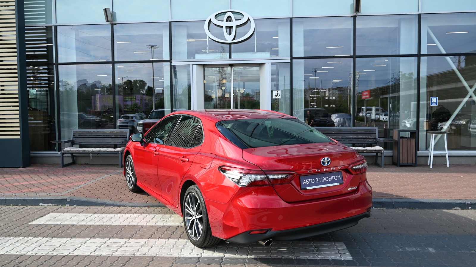 Toyota CAMRY 2023 року, Седан, Тойота Центр Київ "Сіті Плаза", м.Київ | Фото № 2 Toyota CAMRY 2023 року з пробігом 55413 км, Седан, Тойота Центр Київ "Сіті Плаза", м.Київ - 1609200 ГРН | Фото № 2
