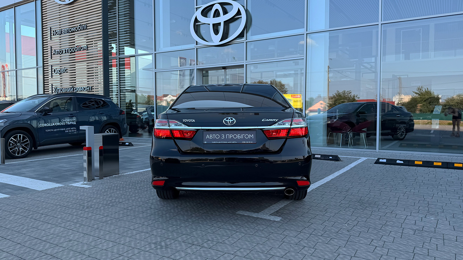 Toyota CAMRY 2017 року, Седан, Тойота Центр Рівне "Агат Авто", м.Рівне | Фото № 4 Toyota CAMRY 2017 року з пробігом 183094 км, Седан, Тойота Центр Рівне "Агат Авто", м.Рівне - 811720 ГРН | Фото № 4