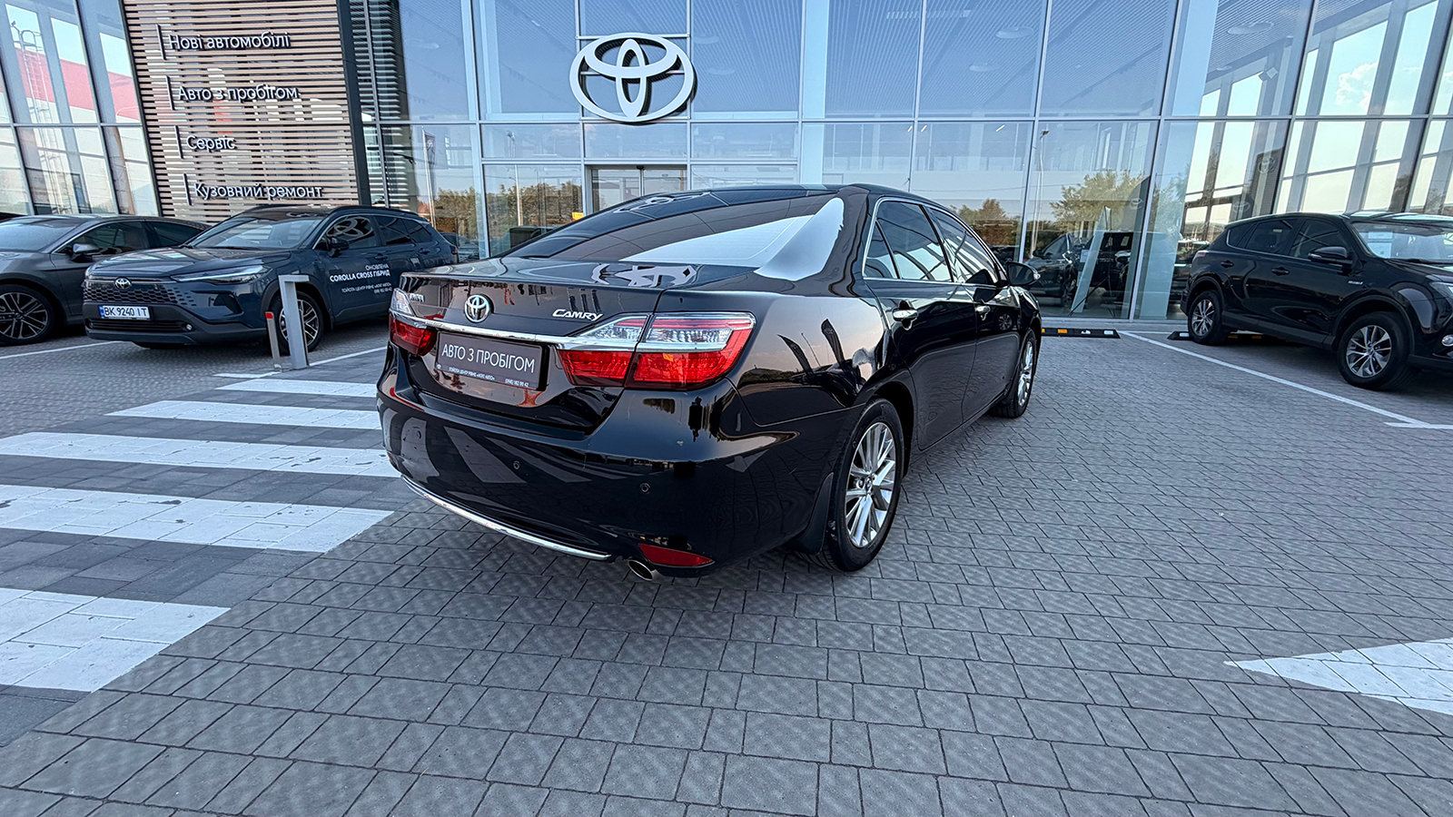 Toyota CAMRY 2017 року, Седан, Тойота Центр Рівне "Агат Авто", м.Рівне | Фото № 18 Toyota CAMRY 2017 року з пробігом 183094 км, Седан, Тойота Центр Рівне "Агат Авто", м.Рівне - 811720 ГРН | Фото № 18
