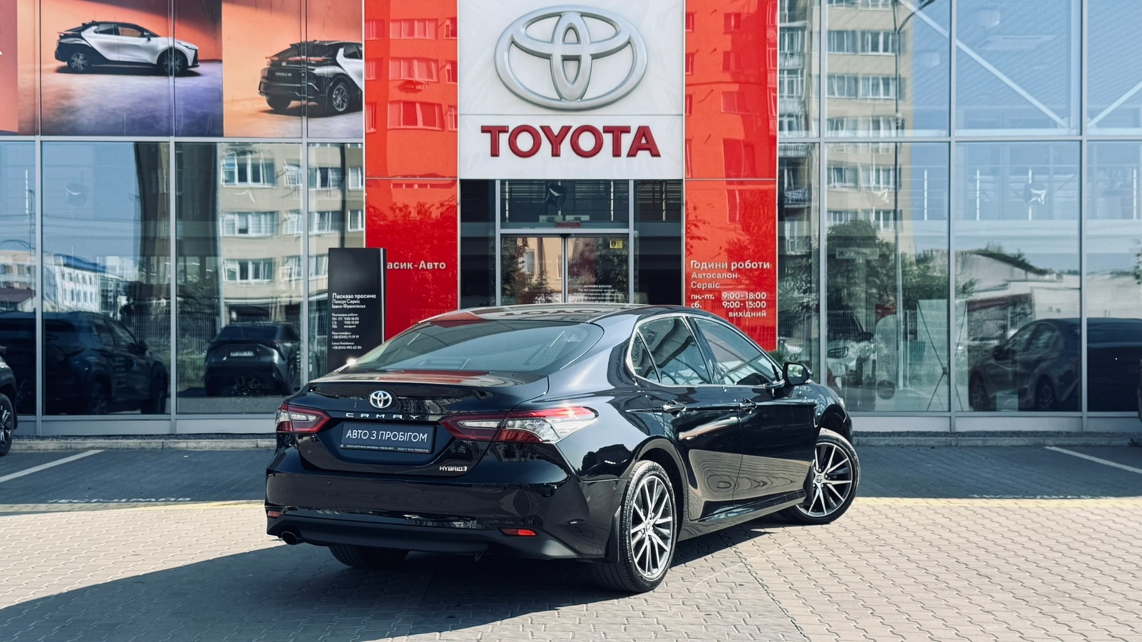 Toyota CAMRY 2023 року, Седан, Тойота Центр Івано-Франківськ "Класик-Авто", м.Івано-Франківськ | Фото № 18 Toyota CAMRY 2023 року з пробігом 72634 км, Седан, Тойота Центр Івано-Франківськ "Класик-Авто", м.Івано-Франківськ - 1532000 ГРН | Фото № 18