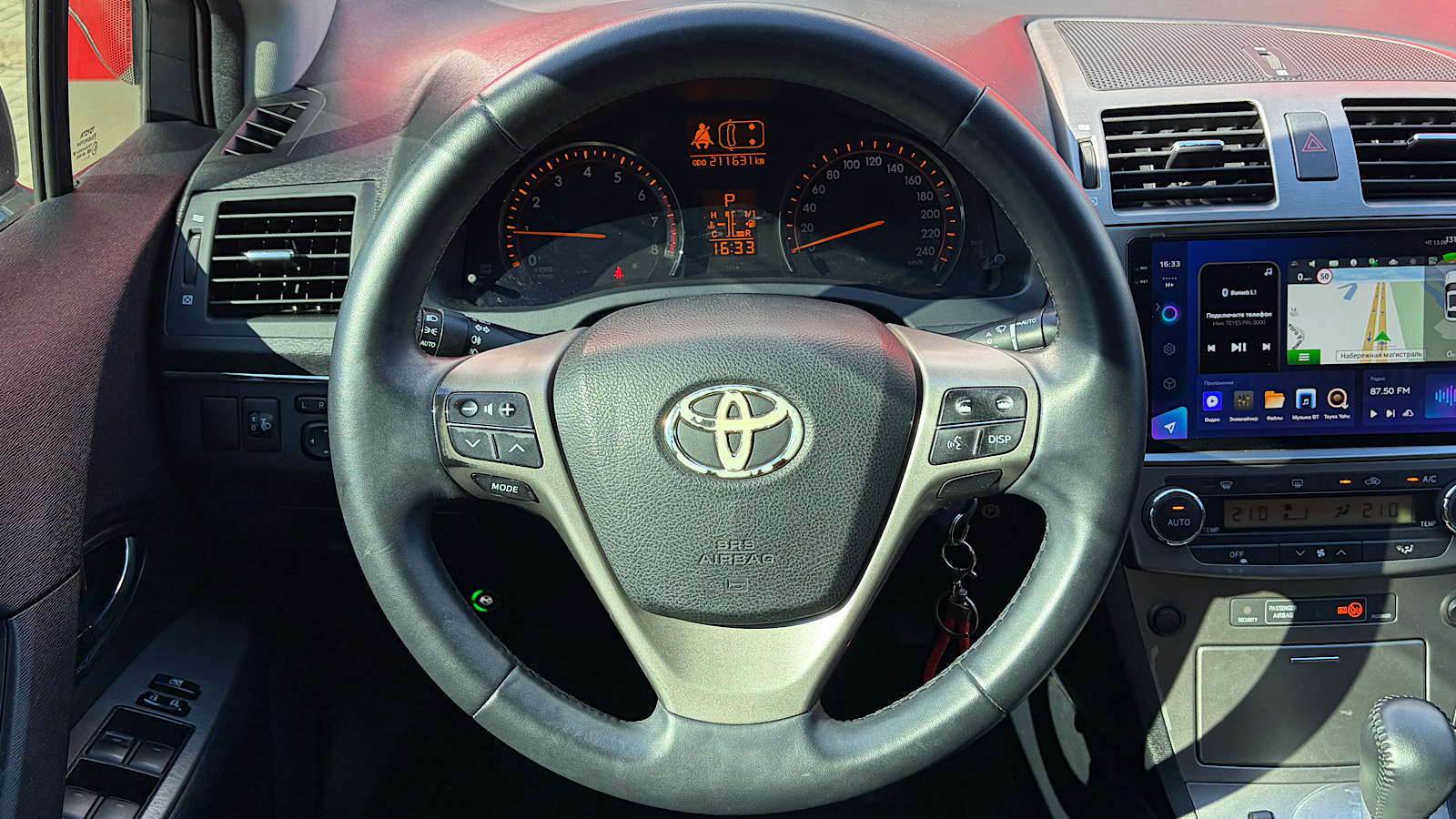 Toyota AVENSIS 2011 року, Седан, Тойота Центр Запоріжжя "Восток Автомир", м.Запоріжжя | Фото № 13 Toyota AVENSIS 2011 року з пробігом 211000 км, Седан, Тойота Центр Запоріжжя "Восток Автомир", м.Запоріжжя - 449000 ГРН | Фото № 13
