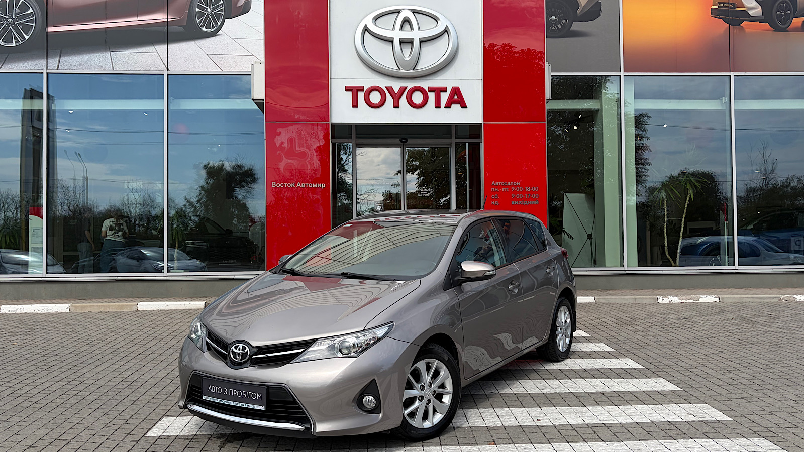Toyota AURIS 2012 року, Хетчбек, Тойота Центр Запоріжжя "Восток Автомир", м.Запоріжжя | Фото № 1 Toyota AURIS 2012 року з пробігом 121362 км, Хетчбек, Тойота Центр Запоріжжя "Восток Автомир", м.Запоріжжя - 560000 ГРН | Фото № 1