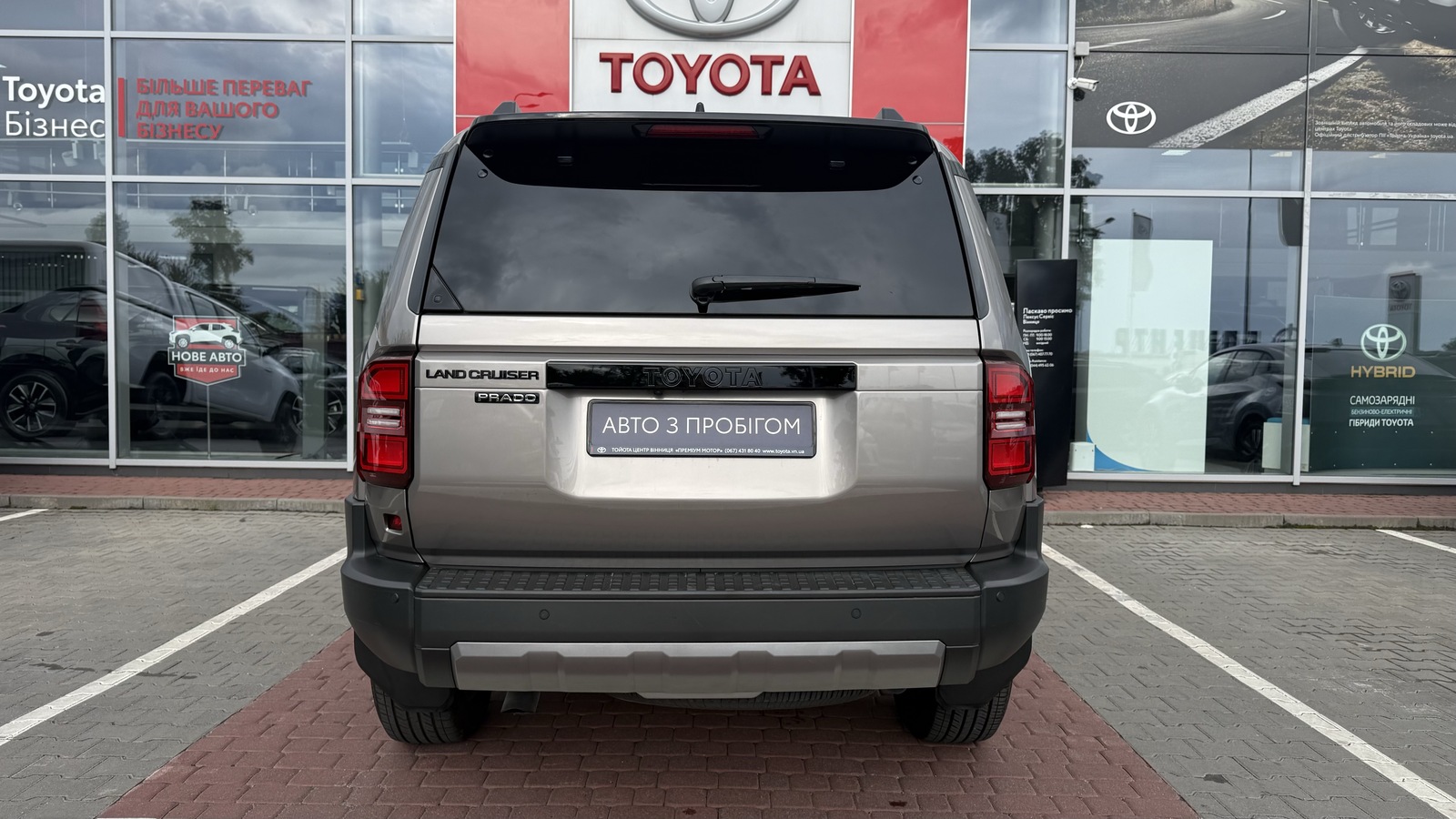 Toyota LAND CRUISER PRADO 2024 року, Універсал, Тойота Центр Вінниця "Преміум Мотор", м.Вінниця | Фото № 4 Toyota LAND CRUISER PRADO 2024 року з пробігом 20300 км, Універсал, Тойота Центр Вінниця "Преміум Мотор", м.Вінниця - 2850000 ГРН | Фото № 4