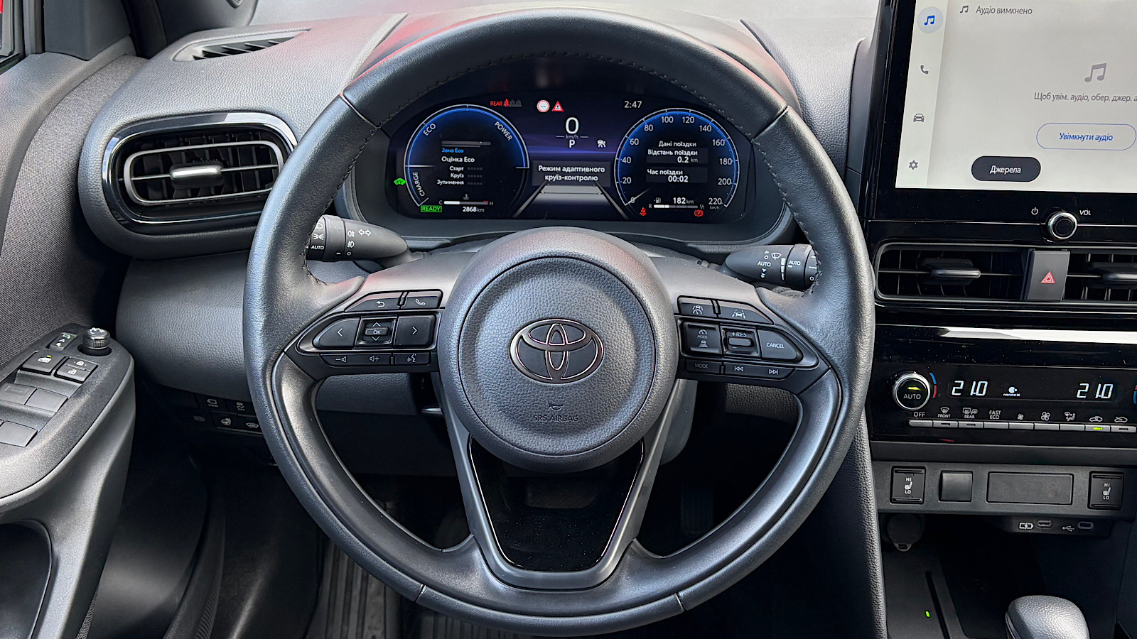 Toyota YARIS CROSS 2025 року, Хетчбек, Тойота Центр Запоріжжя "Восток Автомир", м.Запоріжжя | Фото № 18 Toyota YARIS CROSS 2025 року з пробігом 2800 км, Хетчбек, Тойота Центр Запоріжжя "Восток Автомир", м.Запоріжжя - 1507500 ГРН | Фото № 18