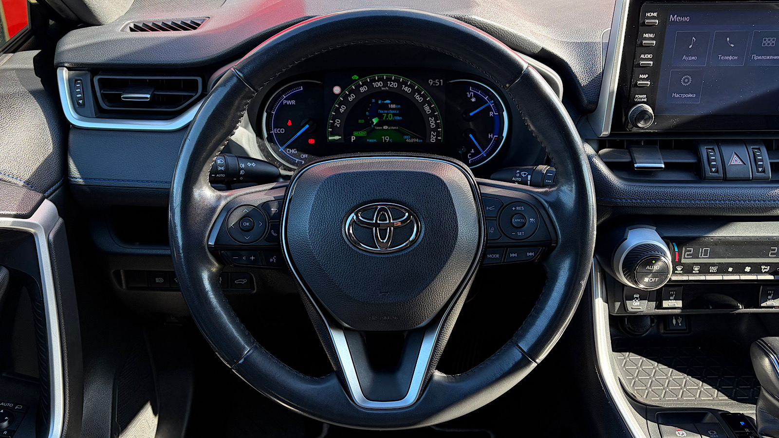 Toyota RAV4 2019 року, Універсал, Тойота Центр Запоріжжя "Восток Автомир", м.Запоріжжя | Фото № 10 Toyota RAV4 2019 року з пробігом 46894 км, Універсал, Тойота Центр Запоріжжя "Восток Автомир", м.Запоріжжя - 1597500 ГРН | Фото № 10