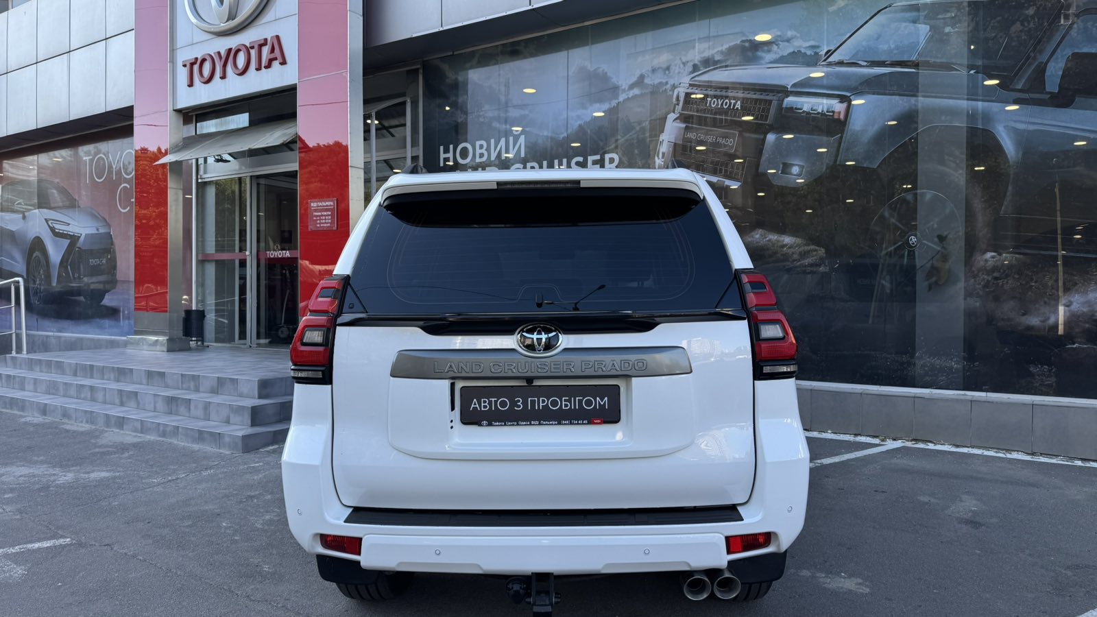 Toyota LAND CRUISER PRADO 2019 року, Універсал, Тойота Центр Одеса "ВіДі Пальміра", м.Одеса | Фото № 4 Toyota LAND CRUISER PRADO 2019 року з пробігом 189747 км, Універсал, Тойота Центр Одеса "ВіДі Пальміра", м.Одеса - 1582000 ГРН | Фото № 4