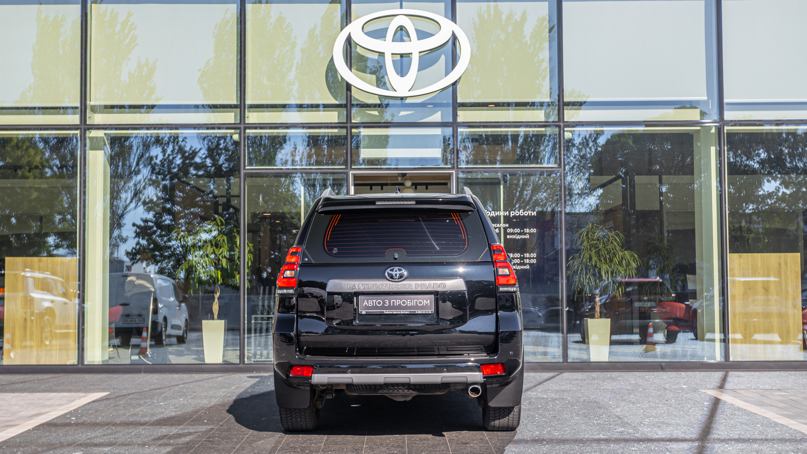 Toyota LAND CRUISER PRADO 2021 року, Універсал, Тойота Центр Дніпро "Алмаз Мотор" на Запорізькому шосе, м.Дніпро | Фото № 4 Toyota LAND CRUISER PRADO 2021 року з пробігом 144091 км, Універсал, Тойота Центр Дніпро "Алмаз Мотор" на Запорізькому шосе, м.Дніпро - 1890000 ГРН | Фото № 4