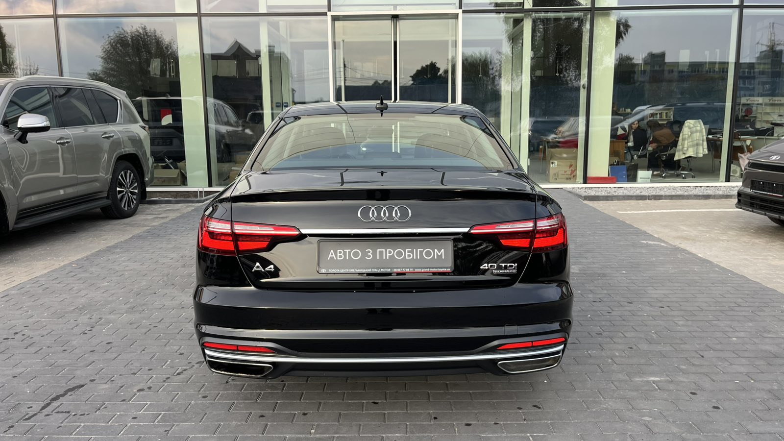 Інші авто AUDI A4 2021 року, Седан, Тойота Центр Хмельницький "Гранд Мотор", м.Хмельницький | Фото № 3 Інші авто AUDI A4 2021 року з пробігом 61050 км, Седан, Тойота Центр Хмельницький "Гранд Мотор", м.Хмельницький - 1110000 ГРН | Фото № 3