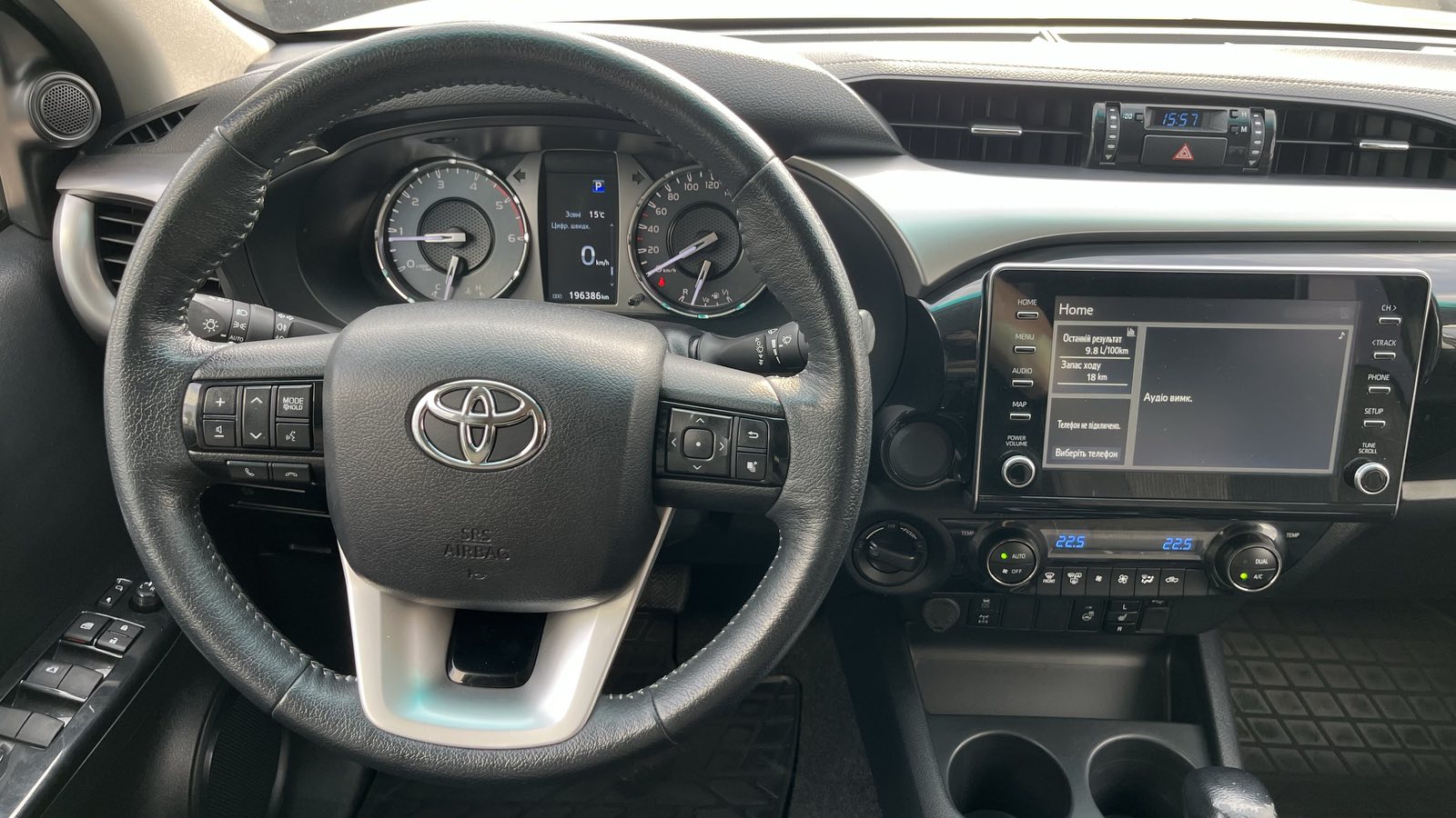 Toyota HILUX 2023 року, Пікап, Тойота Центр Хмельницький "Гранд Мотор", м.Хмельницький | Фото № 9 Toyota HILUX 2023 року з пробігом 195558 км, Пікап, Тойота Центр Хмельницький "Гранд Мотор", м.Хмельницький - 1665000 ГРН | Фото № 9