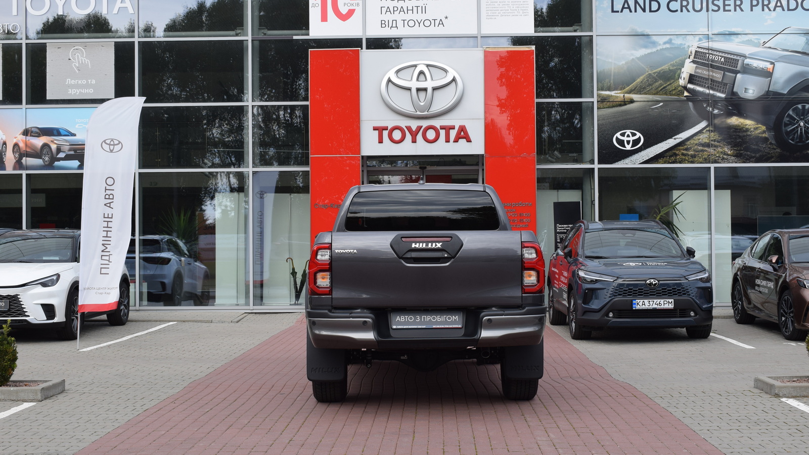Toyota HILUX 2025 року, Пікап, Тойота Центр Житомир "Стар - Кар", м.Житомир | Фото № 4 Toyota HILUX 2025 року з пробігом 276 км, Пікап, Тойота Центр Житомир "Стар - Кар", м.Житомир - 2401698 ГРН | Фото № 4