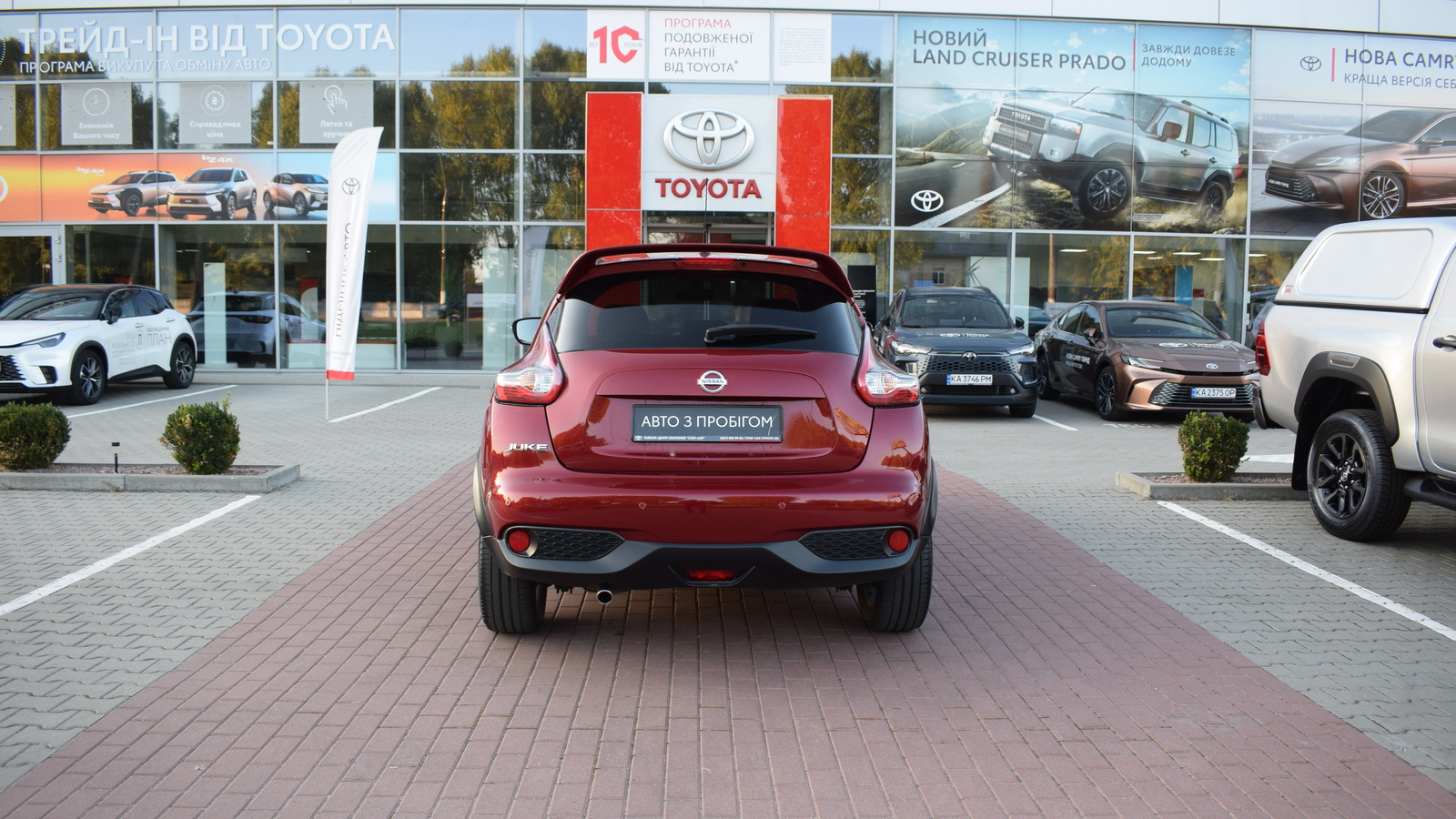 Інші авто NISSAN JUKE 2019 року, Хетчбек, Тойота Центр Житомир "Стар - Кар", м.Житомир | Фото № 4 Інші авто NISSAN JUKE 2019 року з пробігом 80343 км, Хетчбек, Тойота Центр Житомир "Стар - Кар", м.Житомир - 594396 ГРН | Фото № 4