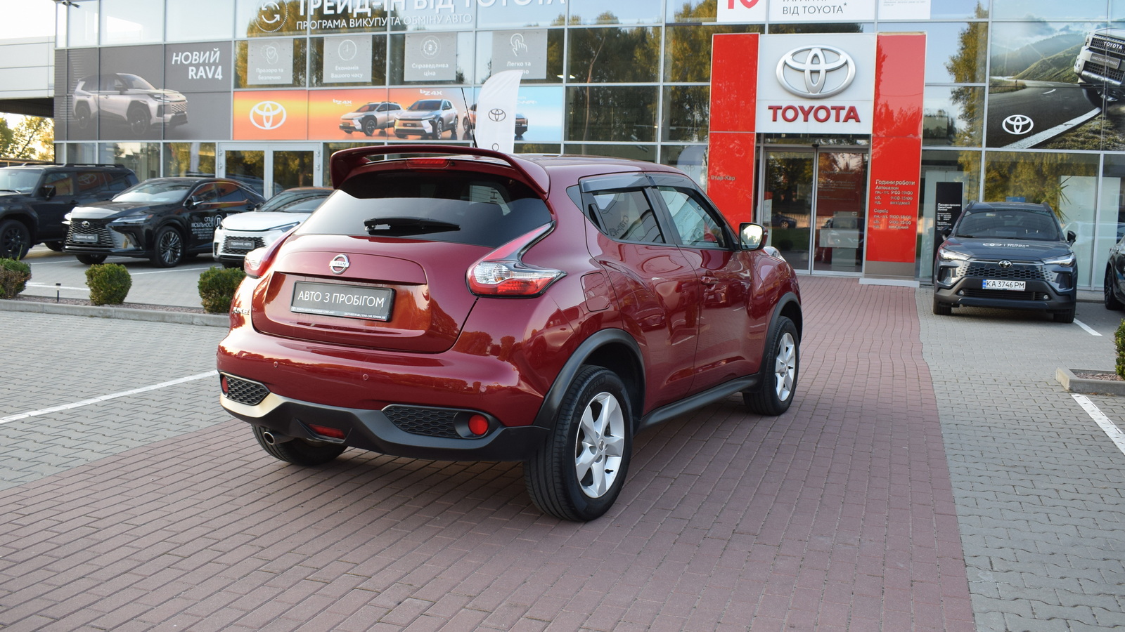 Інші авто NISSAN JUKE 2019 року, Хетчбек, Тойота Центр Житомир "Стар - Кар", м.Житомир | Фото № 18 Інші авто NISSAN JUKE 2019 року з пробігом 80343 км, Хетчбек, Тойота Центр Житомир "Стар - Кар", м.Житомир - 594396 ГРН | Фото № 18