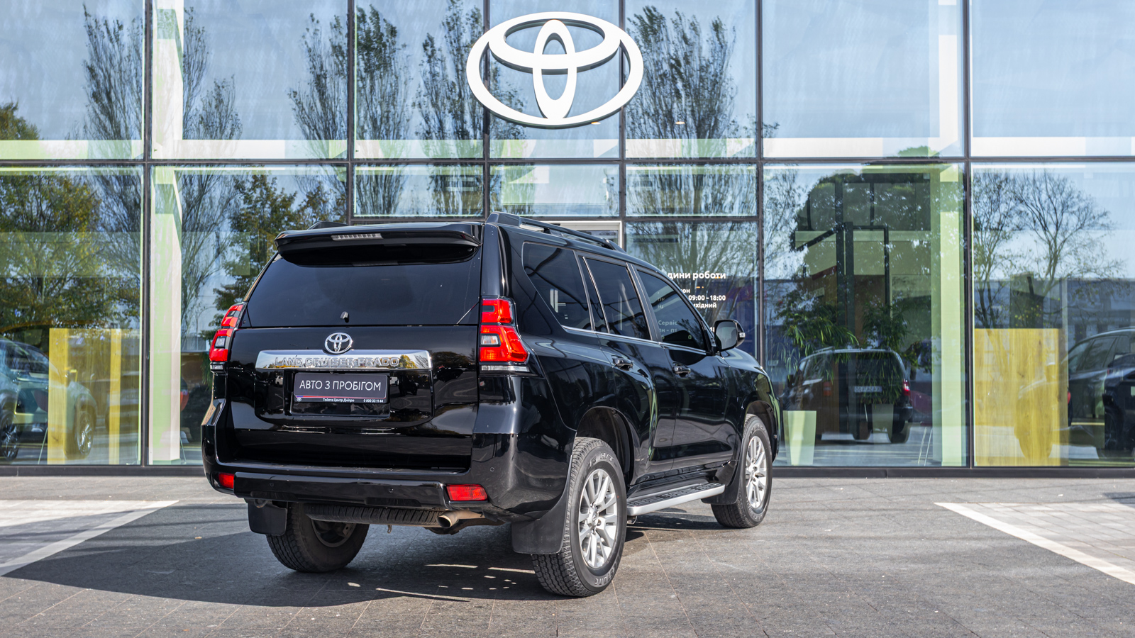 Toyota LAND CRUISER PRADO 2019 року, Універсал, Тойота Центр Дніпро "Алмаз Мотор" на Запорізькому шосе, м.Дніпро | Фото № 20 Toyota LAND CRUISER PRADO 2019 року з пробігом 186230 км, Універсал, Тойота Центр Дніпро "Алмаз Мотор" на Запорізькому шосе, м.Дніпро - 1800000 ГРН | Фото № 20